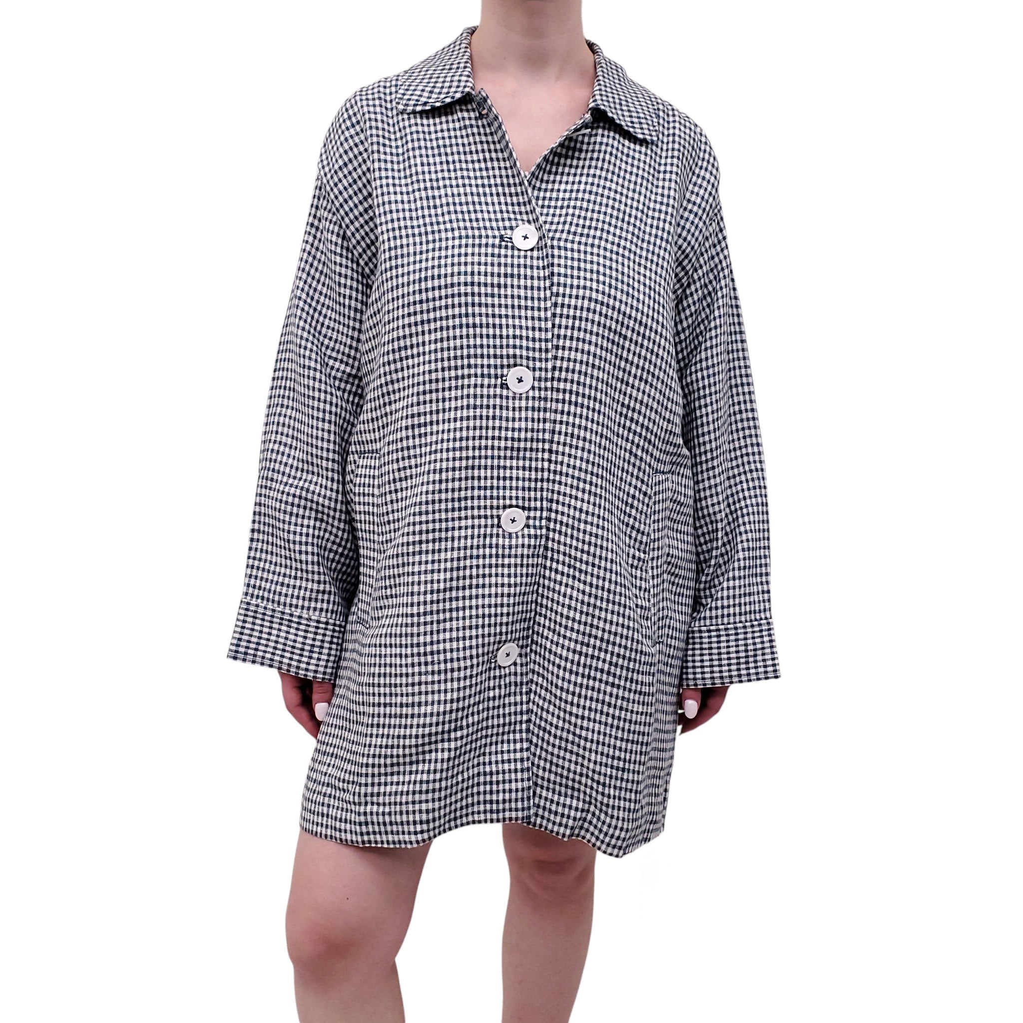 REFORMATION 'IRENE' LINEN JACKET WITH MATCHING DRESS - SIZE S/M
