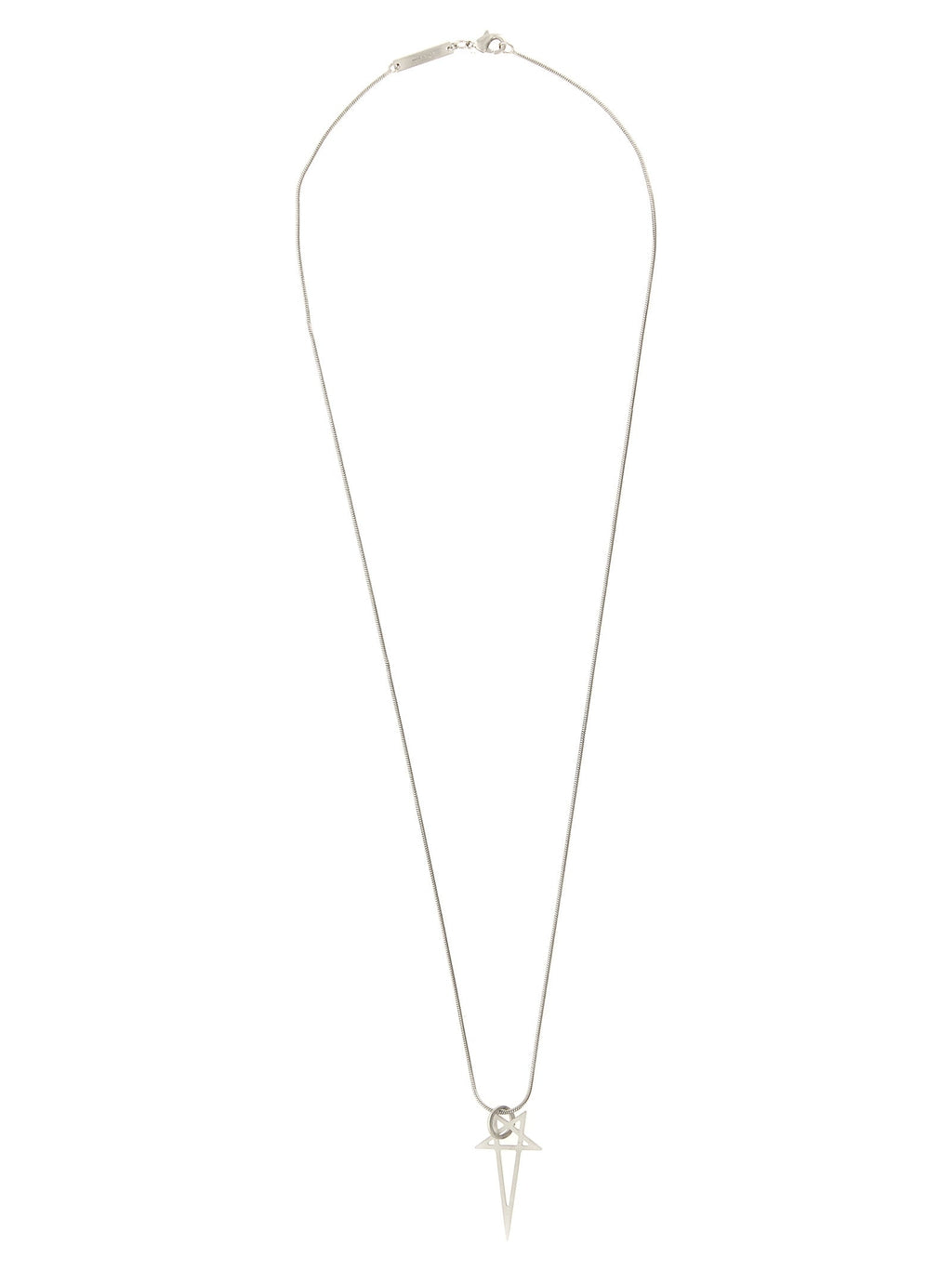 Rick Owens Women 'Pentagram' Necklace