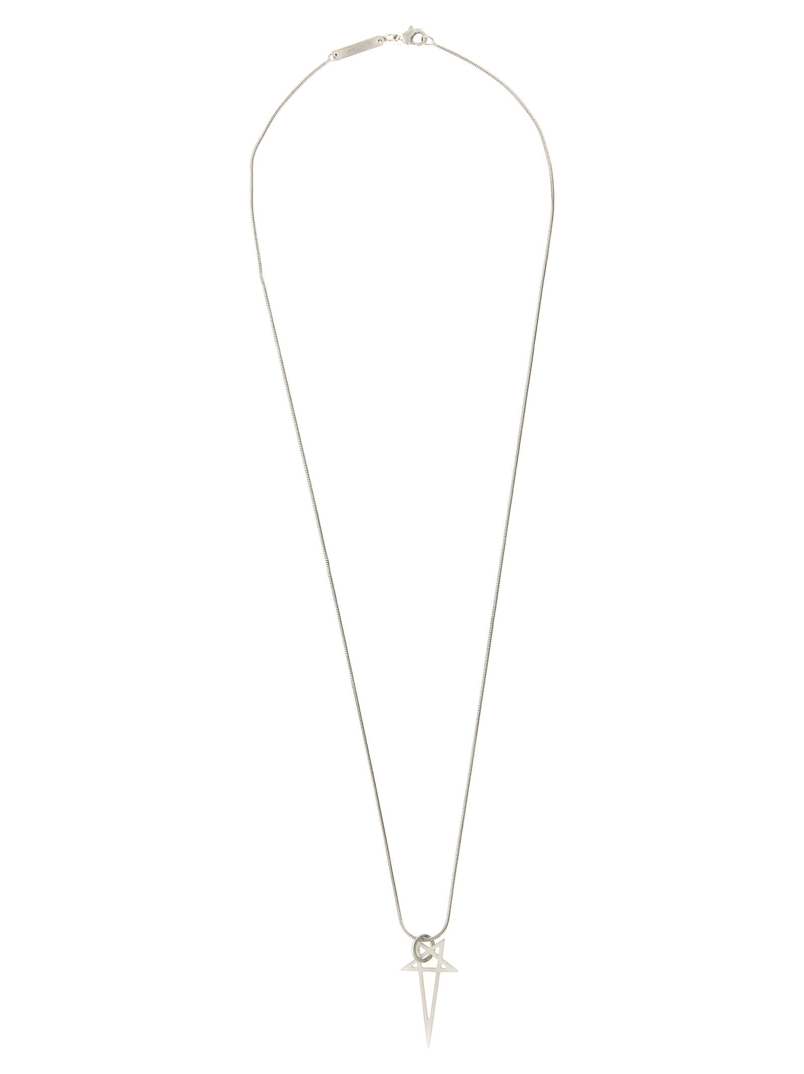 Rick Owens Women 'Pentagram' Necklace