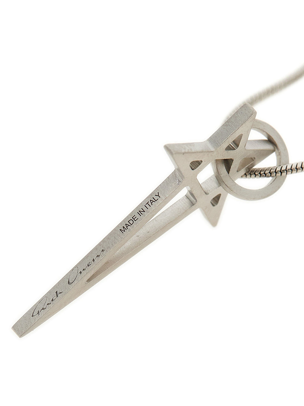 Rick Owens Women 'Pentagram' Necklace