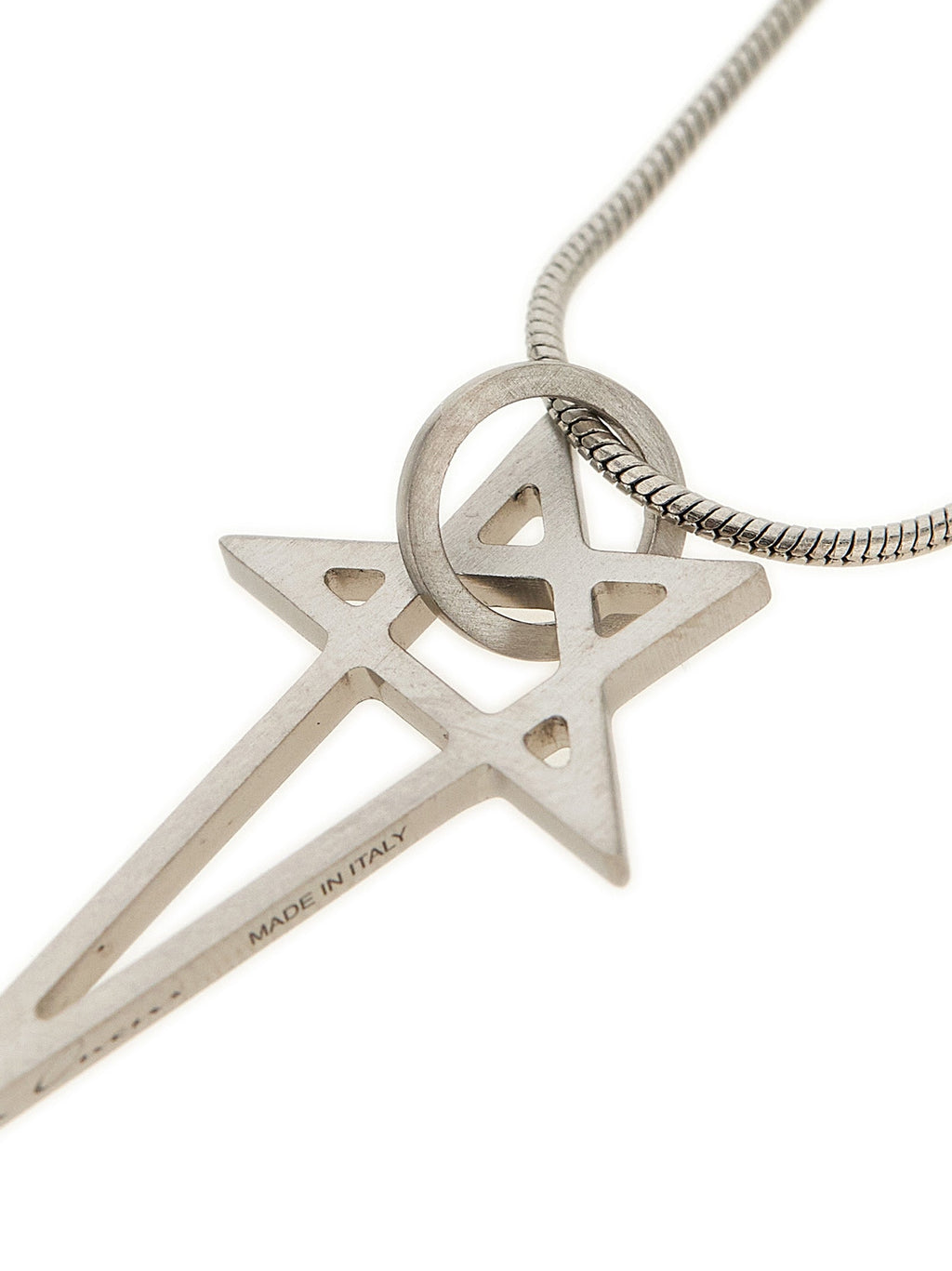 Rick Owens Women 'Pentagram' Necklace