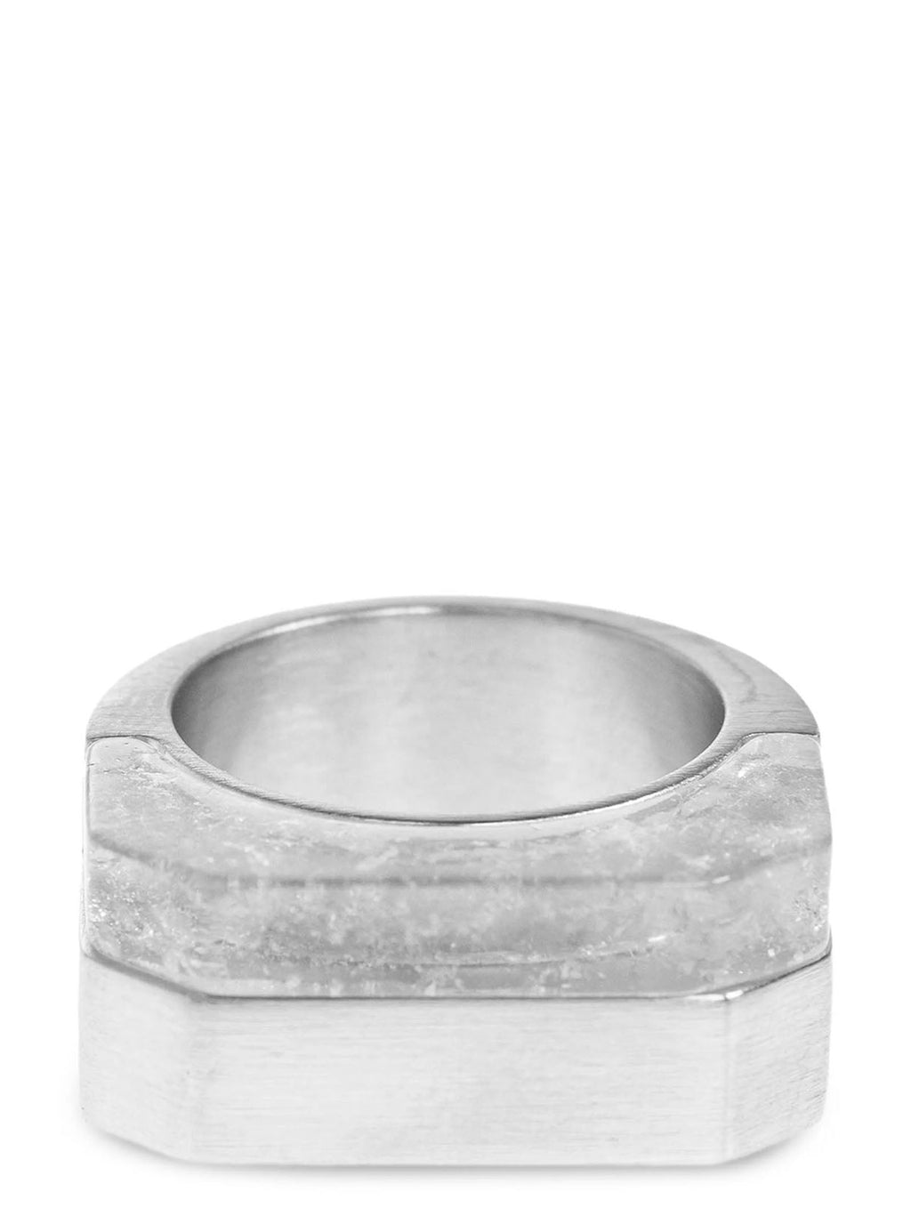 Rick Owens Women 'Double Crystal Hollywood' Ring