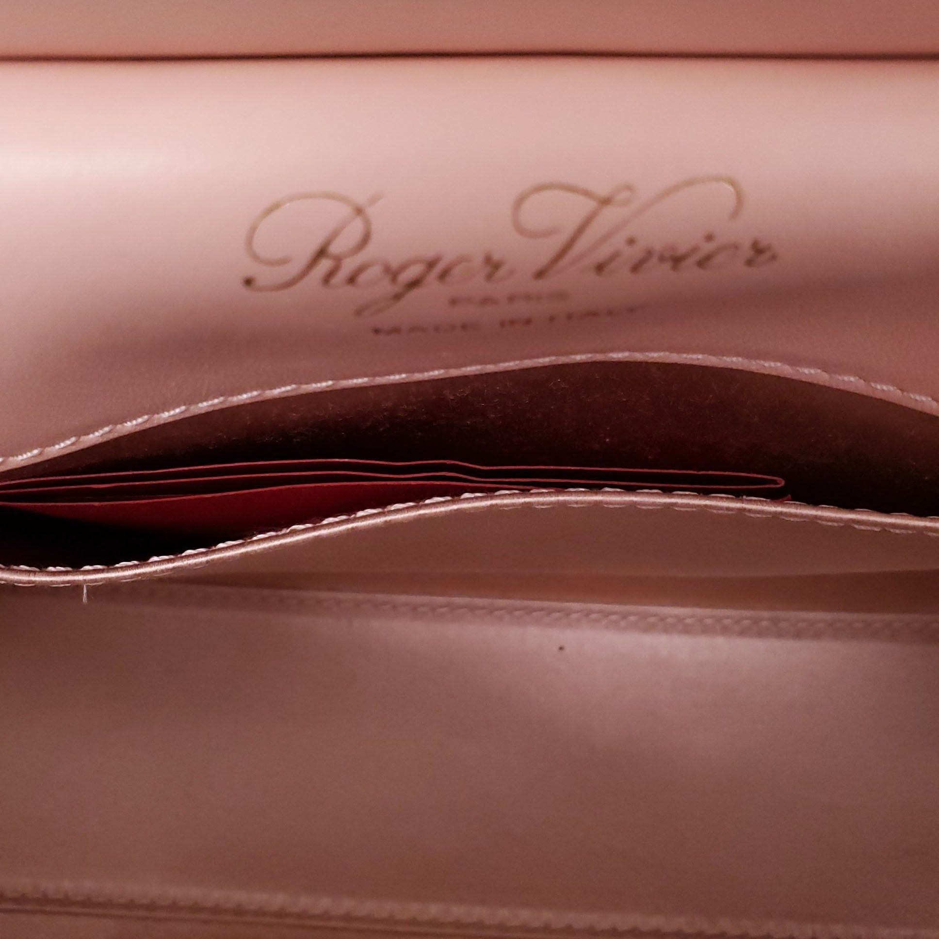 ROGER VIVIER VELVET CRYSTAL EVENING BAG