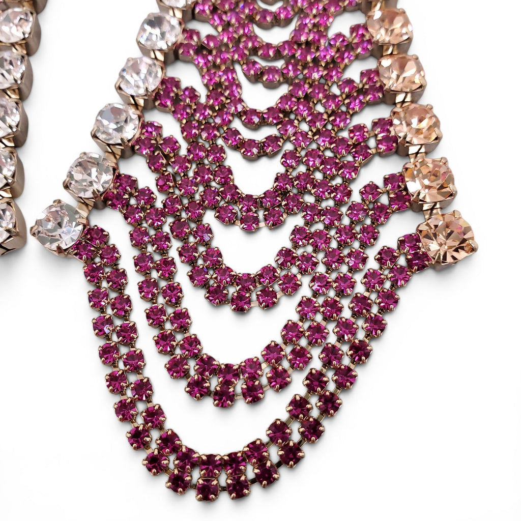 ROSANTICA CRYSTAL DROP EARRINGS