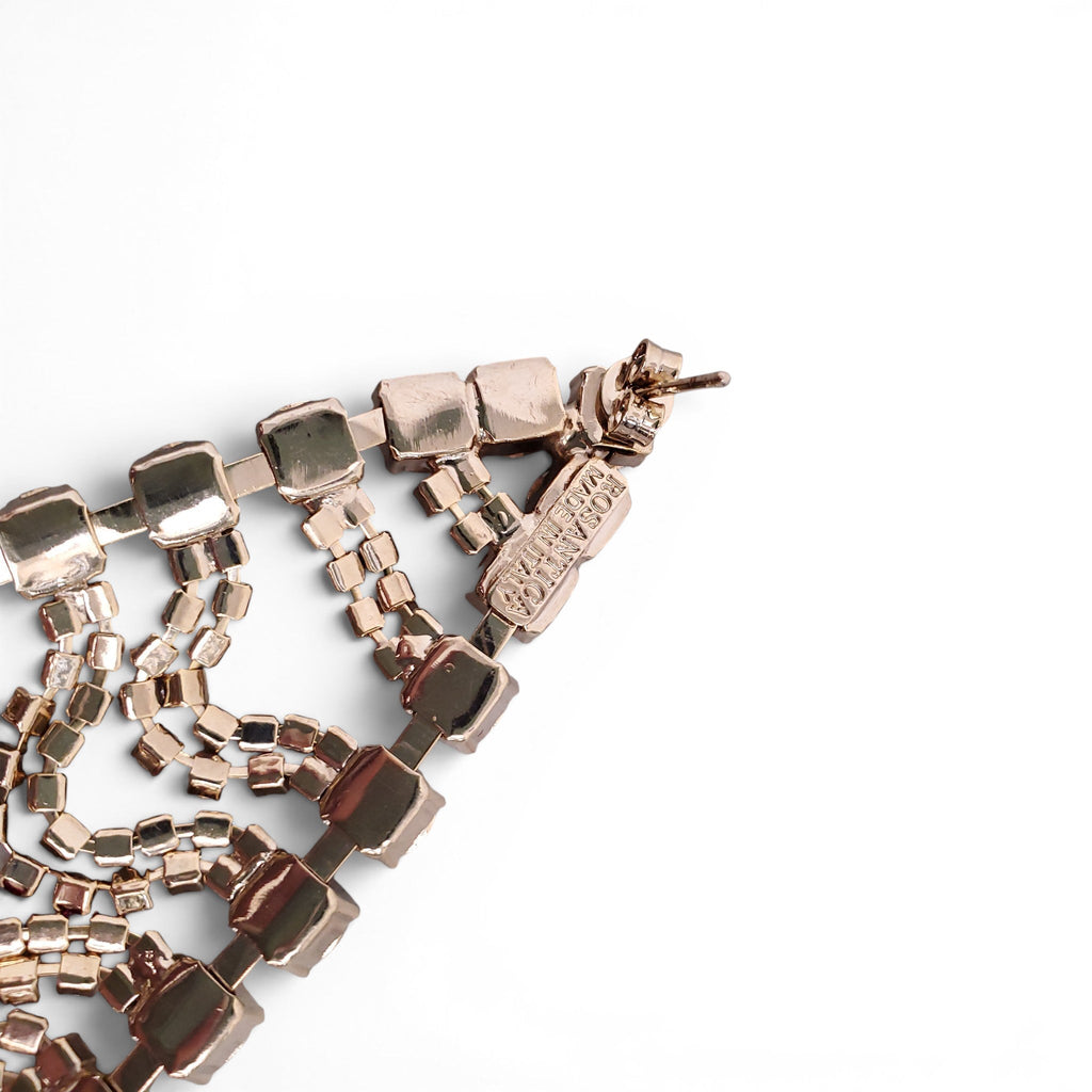 ROSANTICA CRYSTAL DROP EARRINGS
