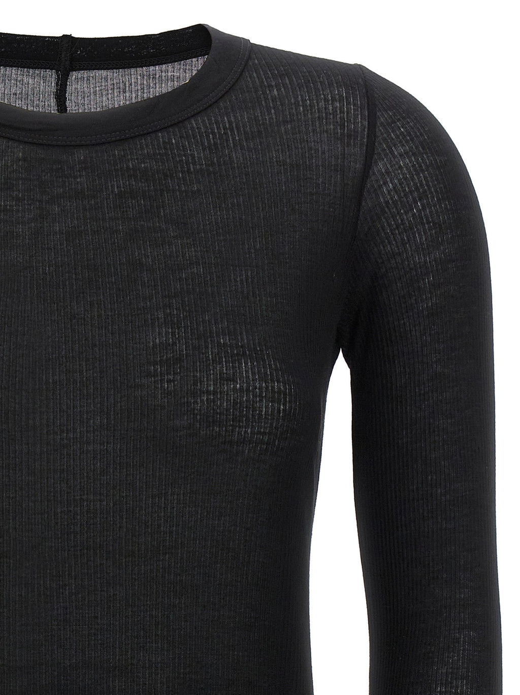 Rick Owens Women 'Rib Ls T' T-Shirt