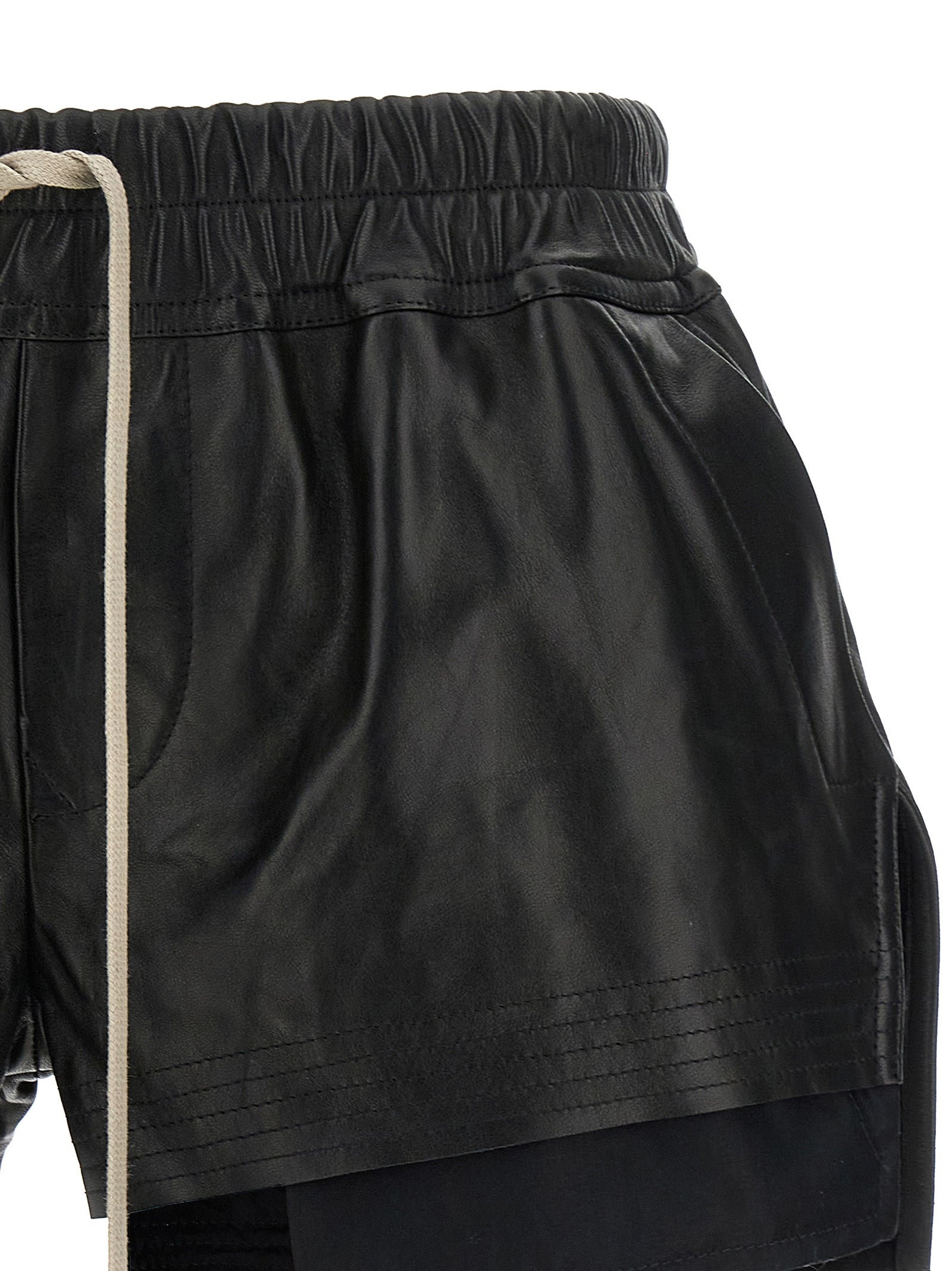 Rick Owens Women 'Fog Boxers' Shorts