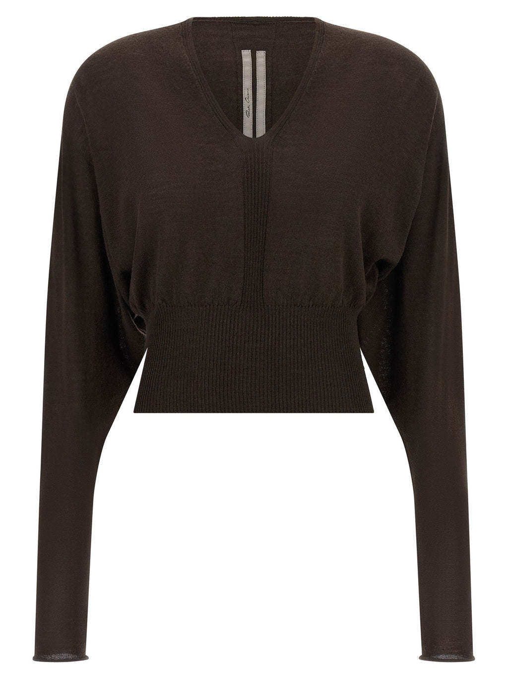 Rick Owens Women 'V Cropped' Top