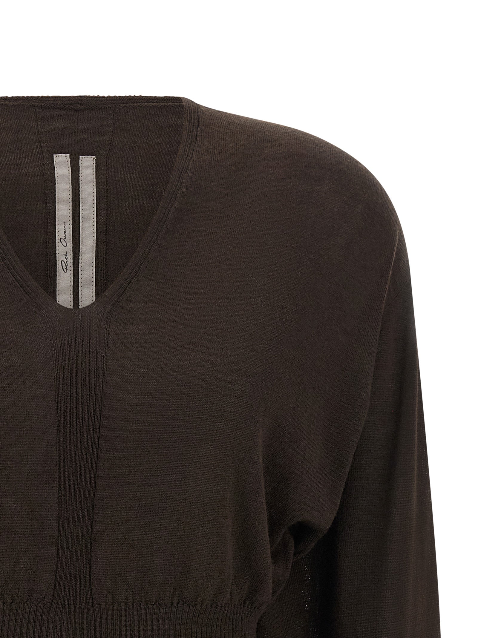 Rick Owens Women 'V Cropped' Top