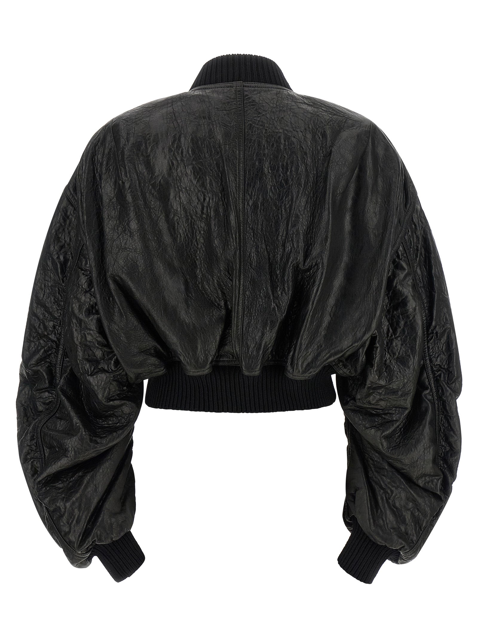 Rick Owens Women 'Secchia Cropped Flight' Bomber Jacket