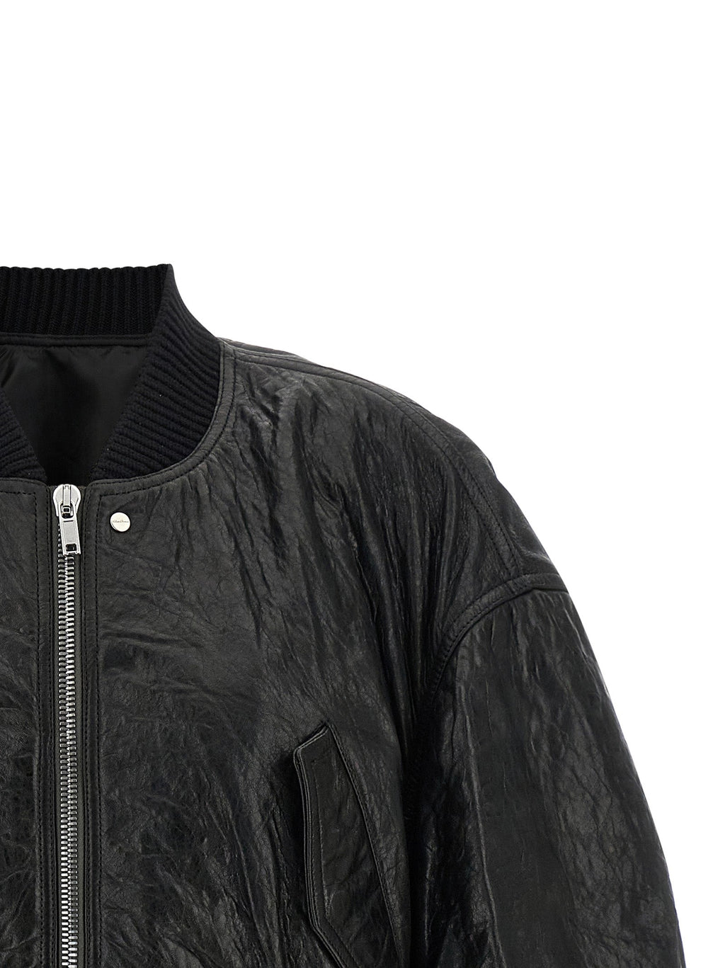Rick Owens Women 'Secchia Cropped Flight' Bomber Jacket