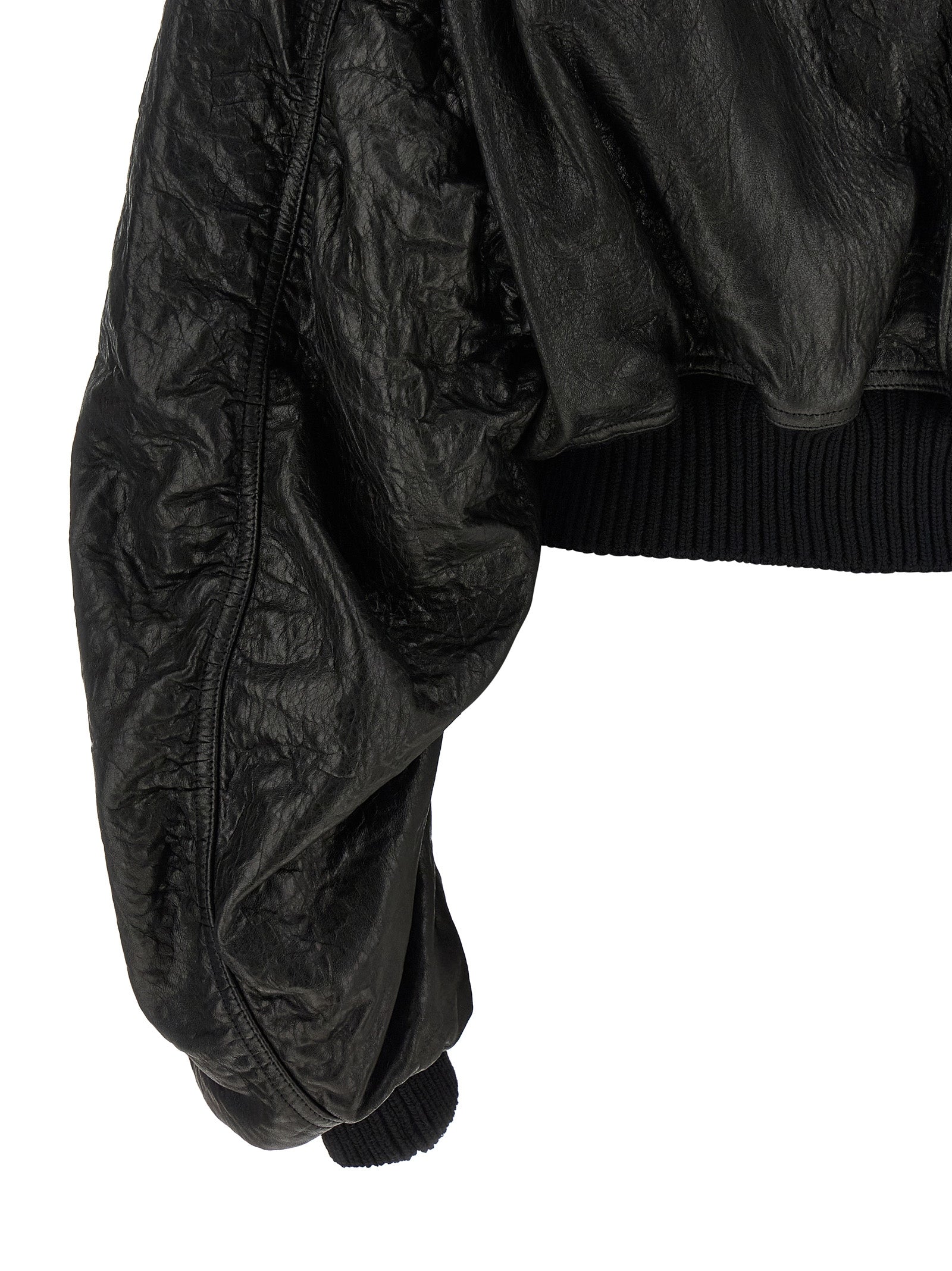 Rick Owens Women 'Secchia Cropped Flight' Bomber Jacket
