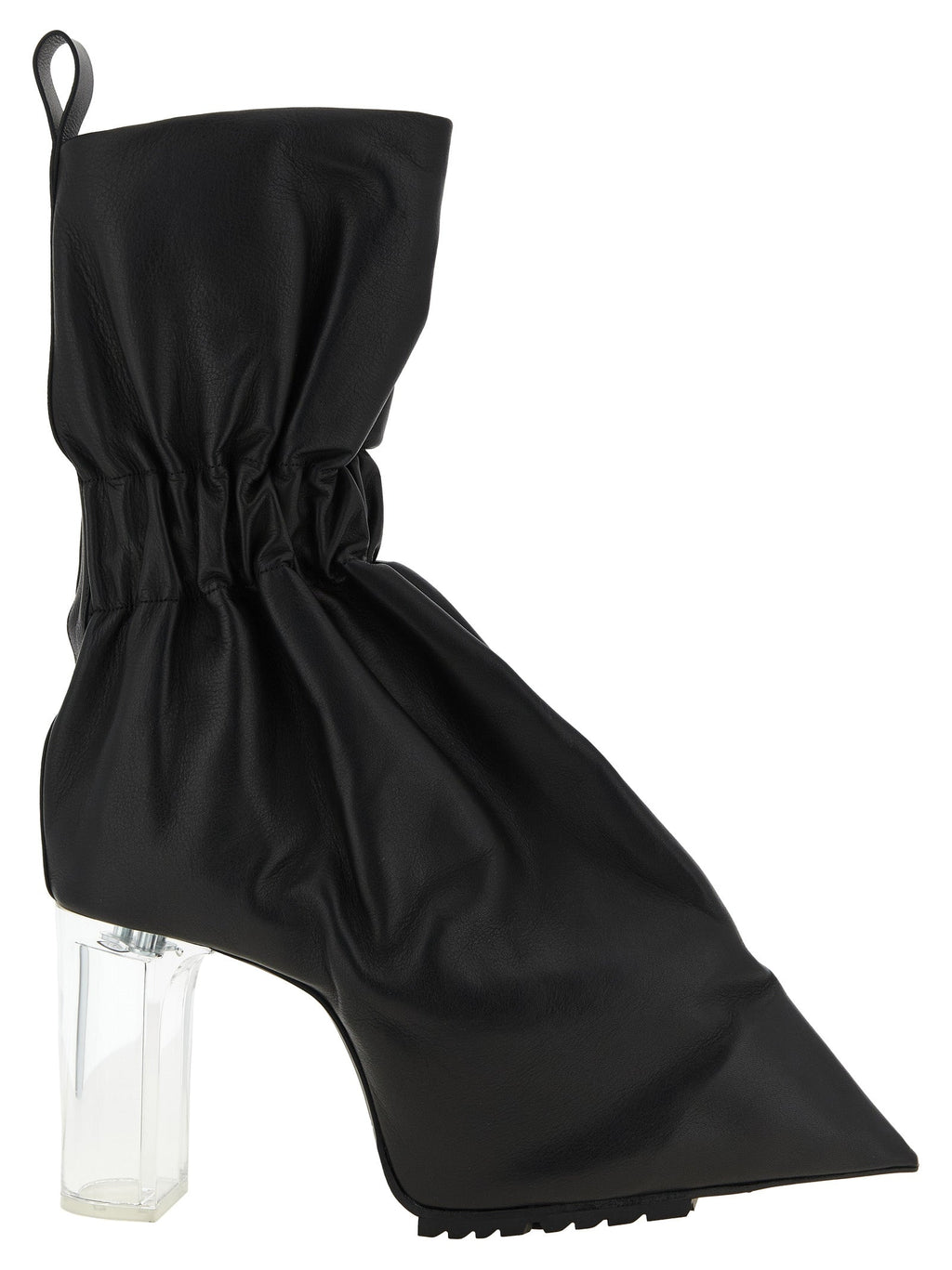 Rick Owens Women 'Pull On Cuffed Taquito' Ankle Boots