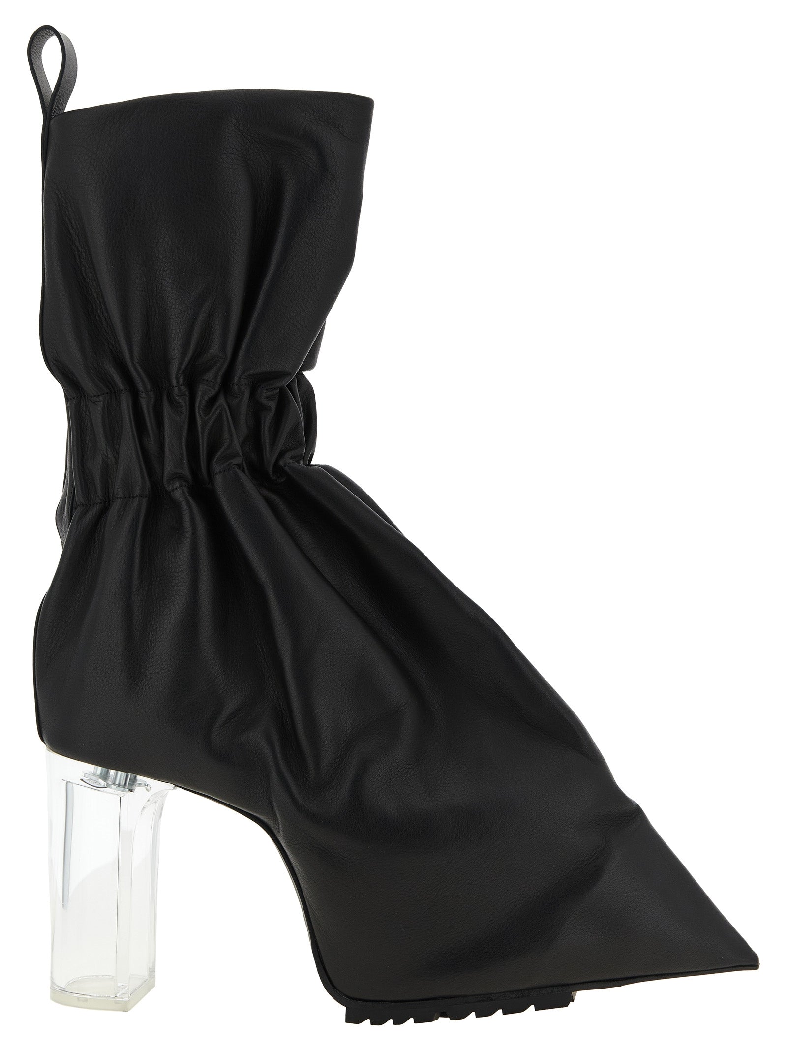 Rick Owens Women 'Pull On Cuffed Taquito' Ankle Boots