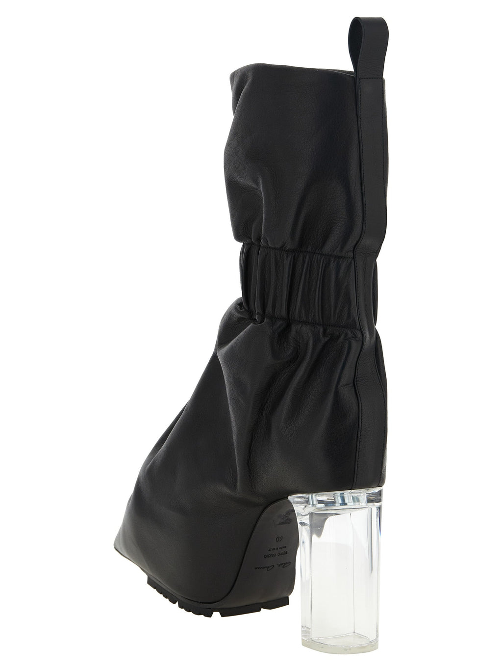 Rick Owens Women 'Pull On Cuffed Taquito' Ankle Boots