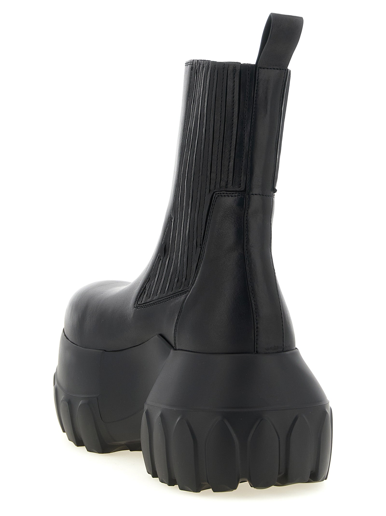 Rick Owens Women 'Beatle Mega Tractor' Ankle Boots