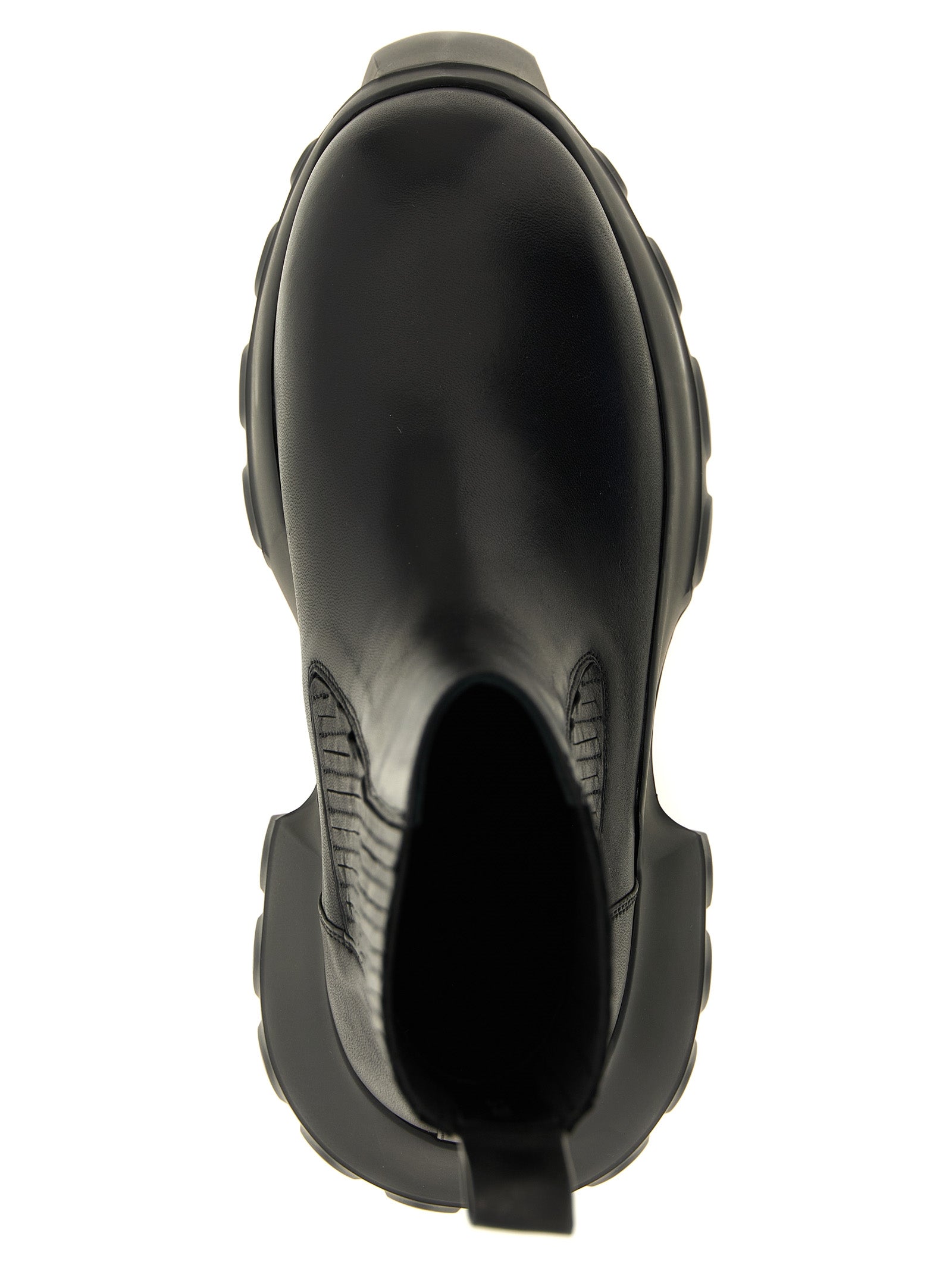 Rick Owens Women 'Beatle Mega Tractor' Ankle Boots