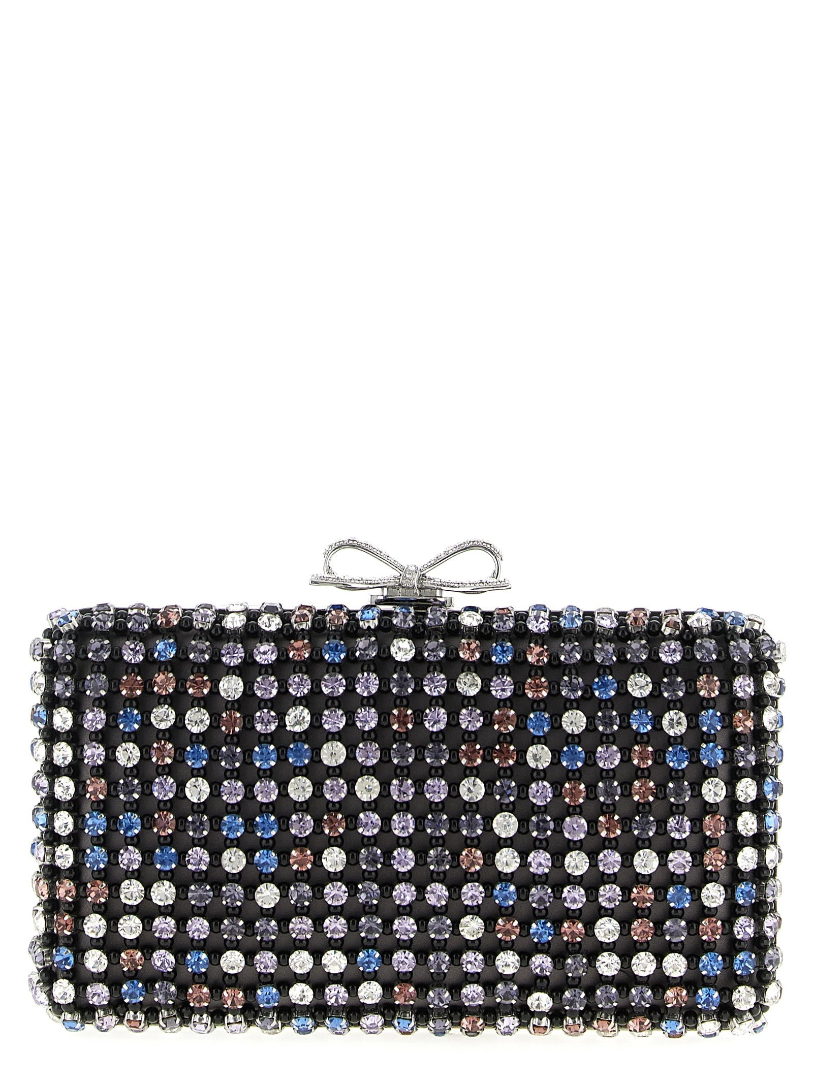Self Portrait Women 'Multi Crystal Chainmail' Clutch