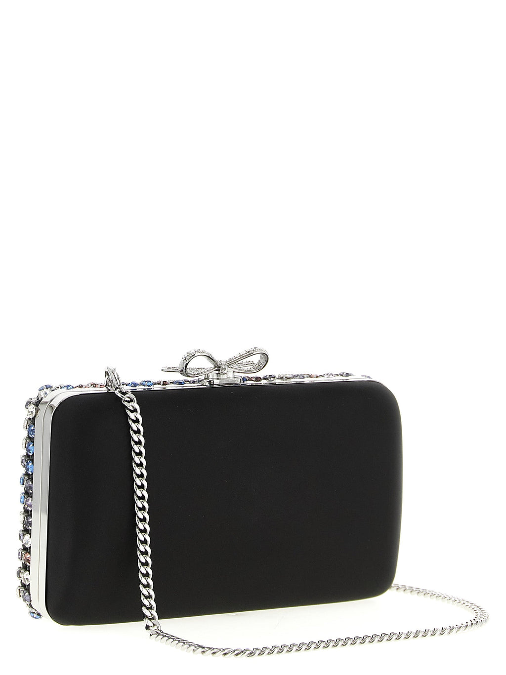 Self Portrait Women 'Multi Crystal Chainmail' Clutch