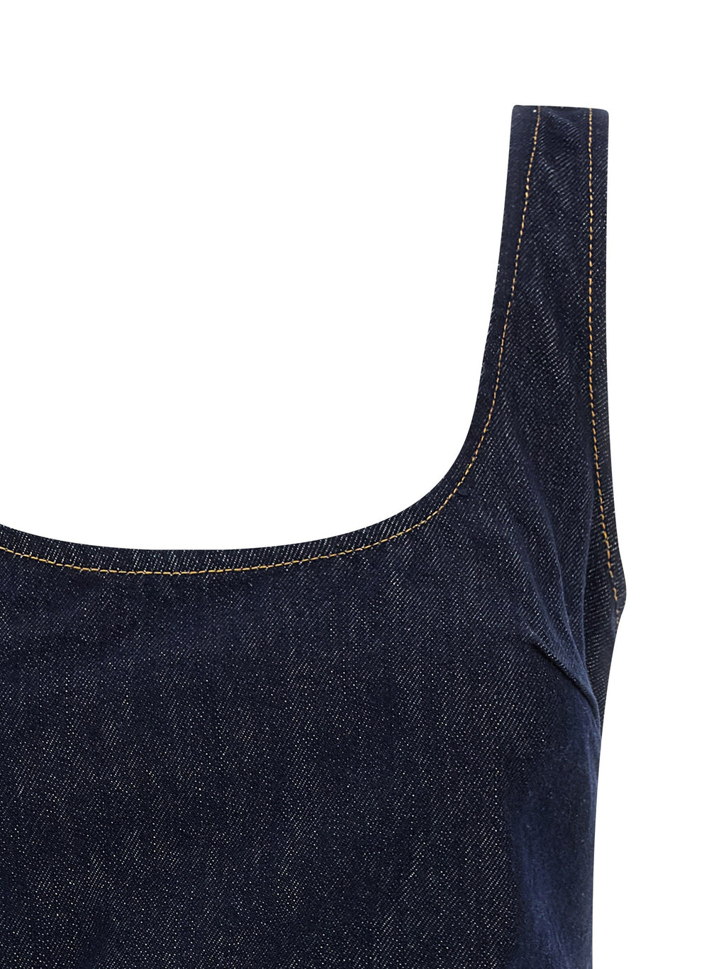 Self Portrait Women 'Indigo Denim 3D Flower Mini' Dress