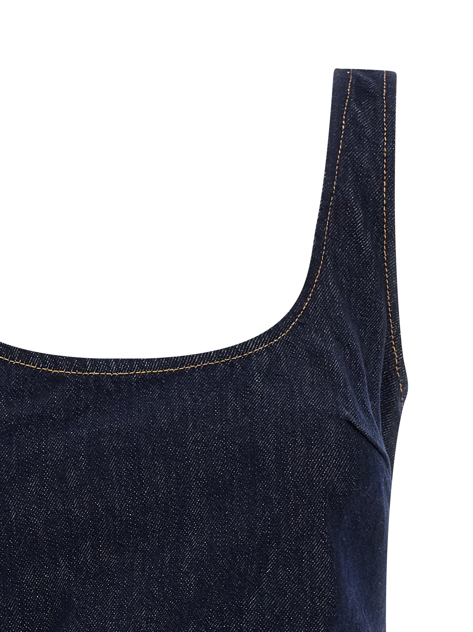 Self Portrait Women 'Indigo Denim 3D Flower Mini' Dress
