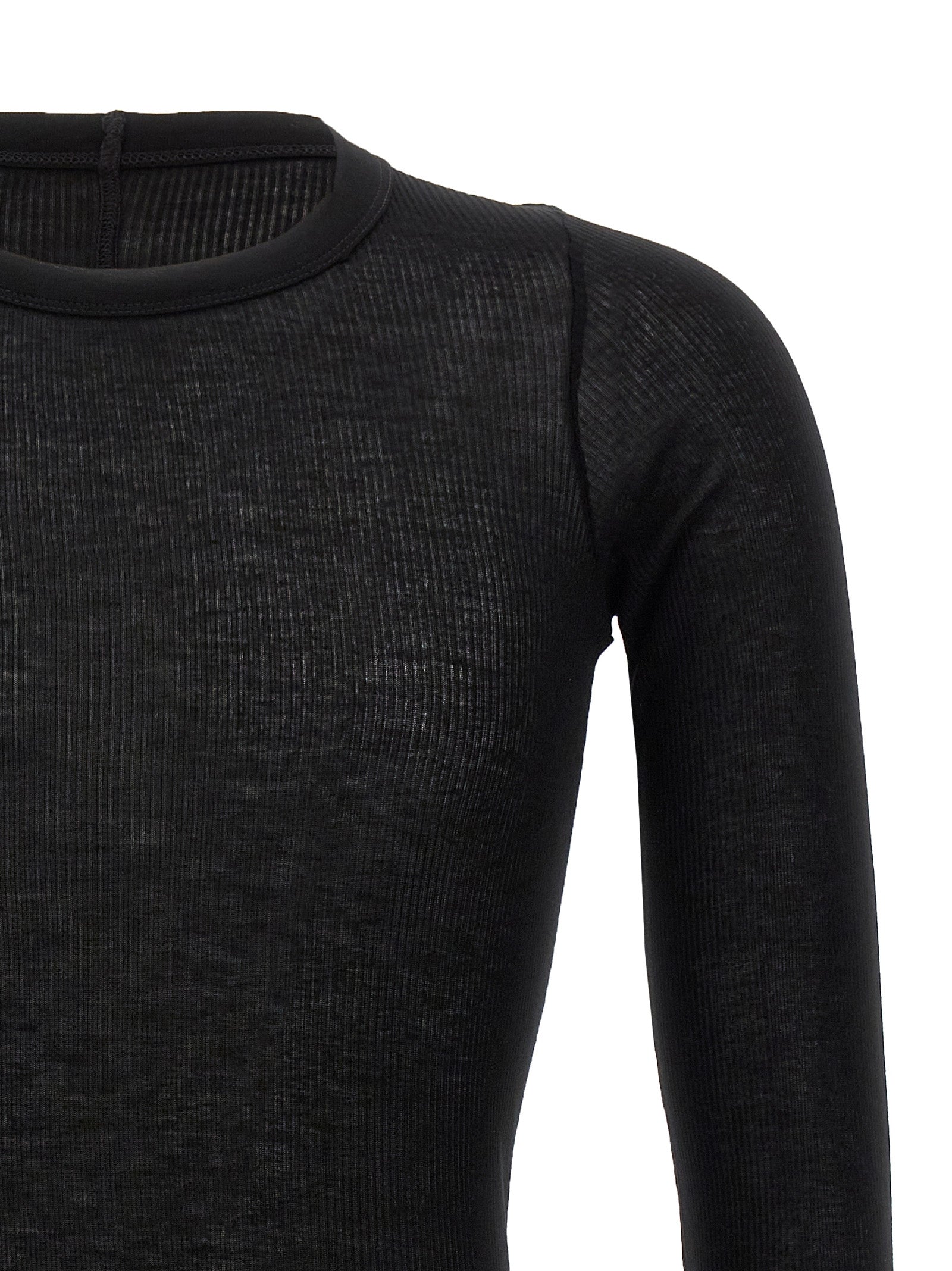 Rick Owens Men 'Rib Ls T' T-Shirt