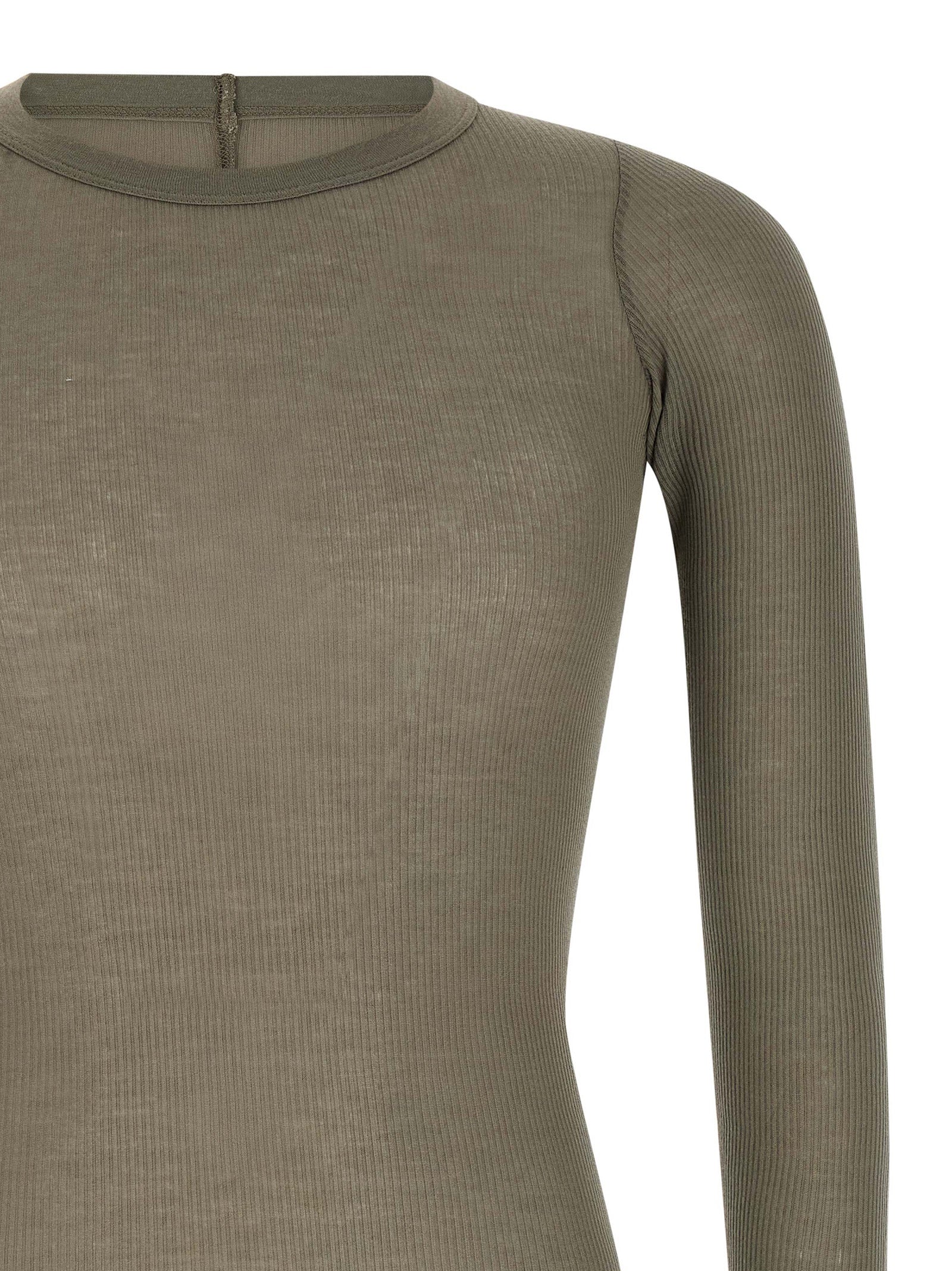 Rick Owens Men 'Rib Ls T' T-Shirt