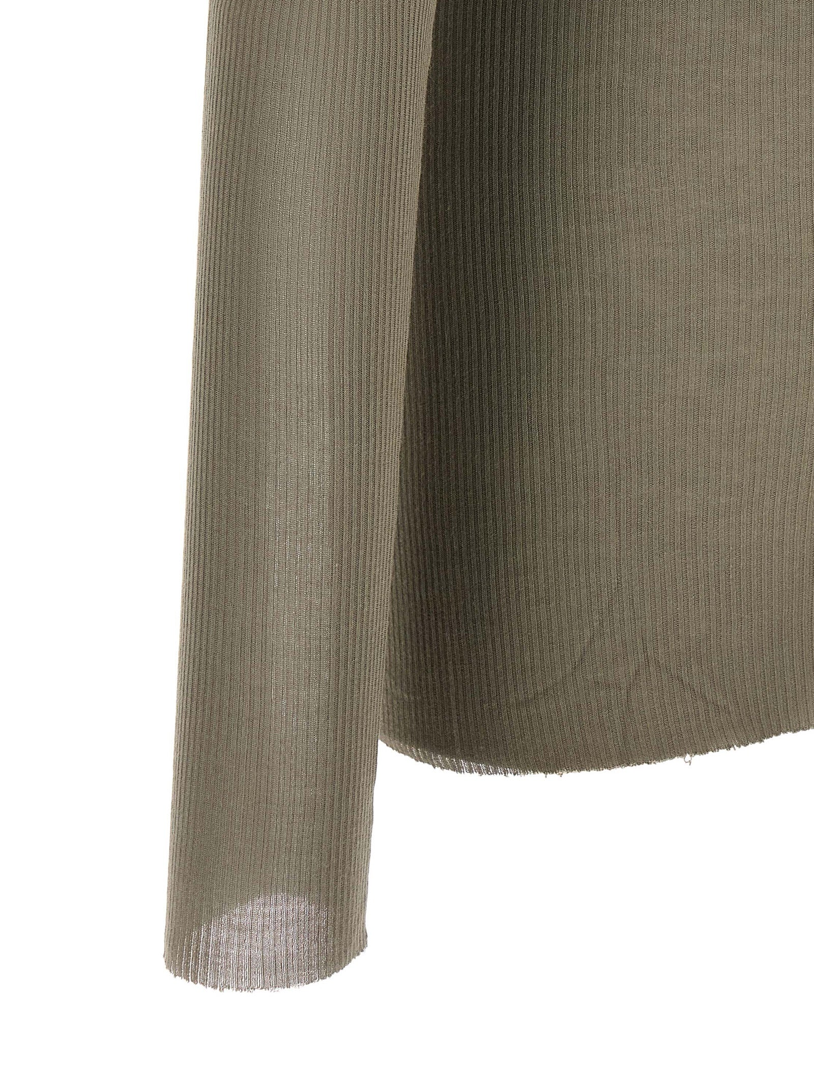 Rick Owens Men 'Rib Ls T' T-Shirt