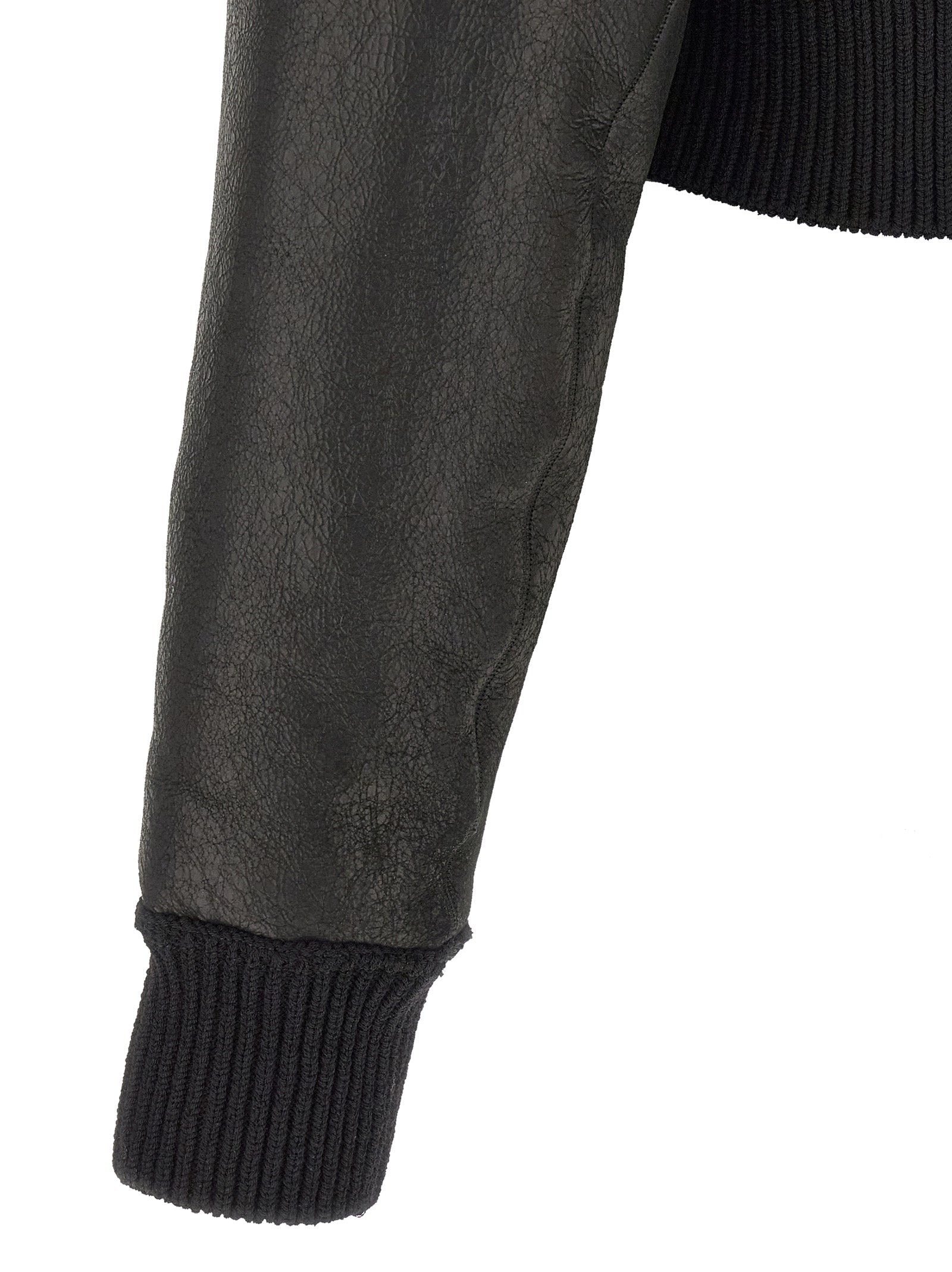 Rick Owens Men 'Flight Jkt Cropped' Bomber Jacket