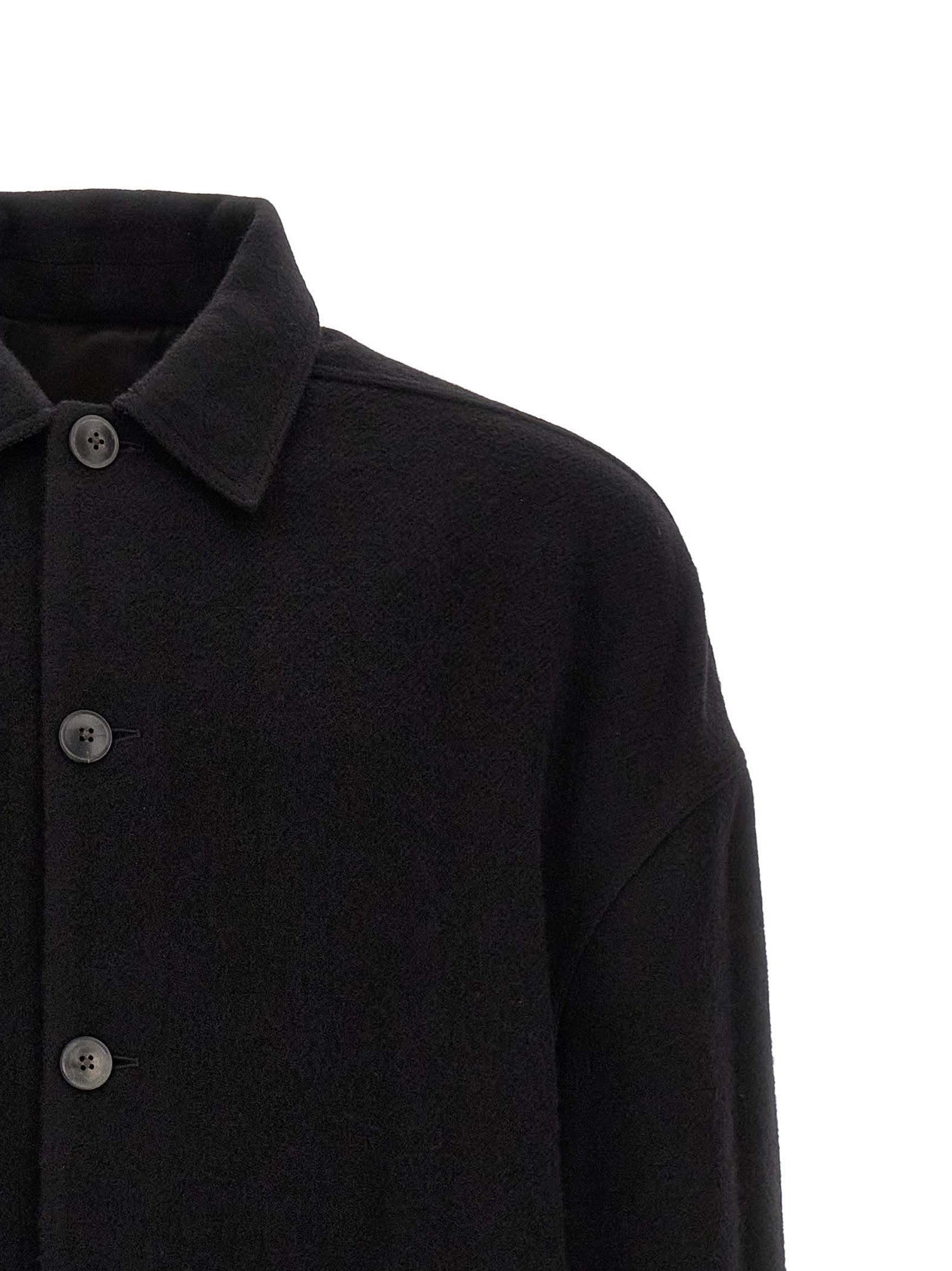 Rick Owens Men 'Buttoned Brad' Coat