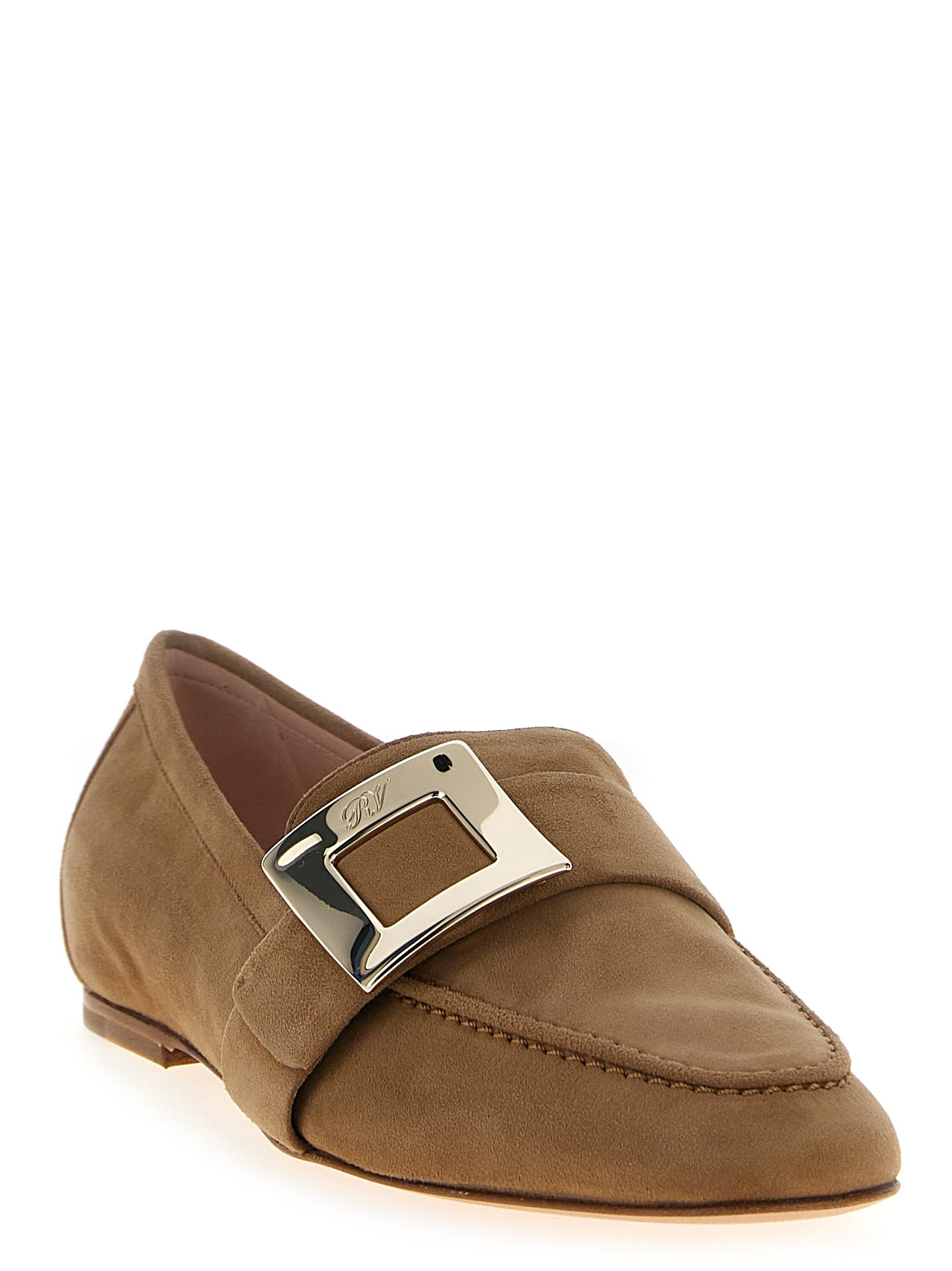 Roger Vivier Women Suede Loafers