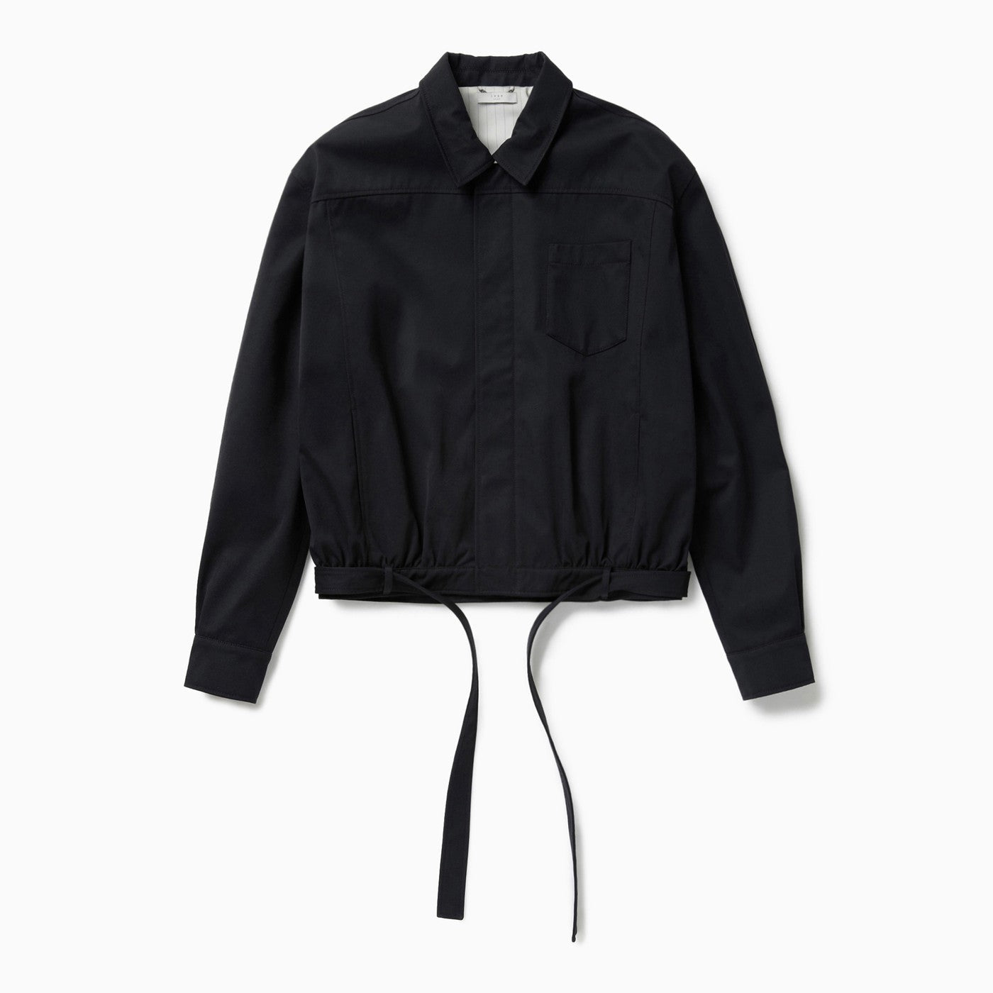 1989 Studio Dark Blue Short Trench Jacket Women