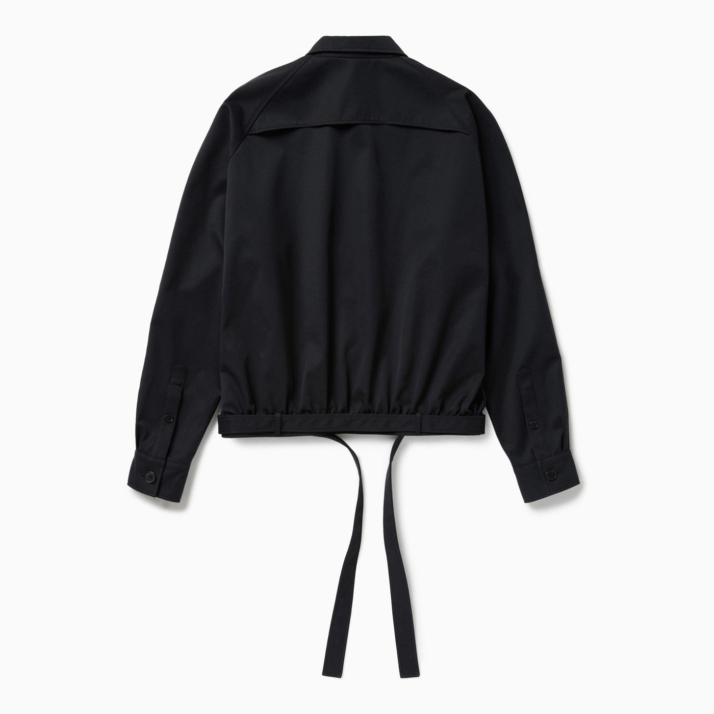 1989 Studio Dark Blue Short Trench Jacket Women