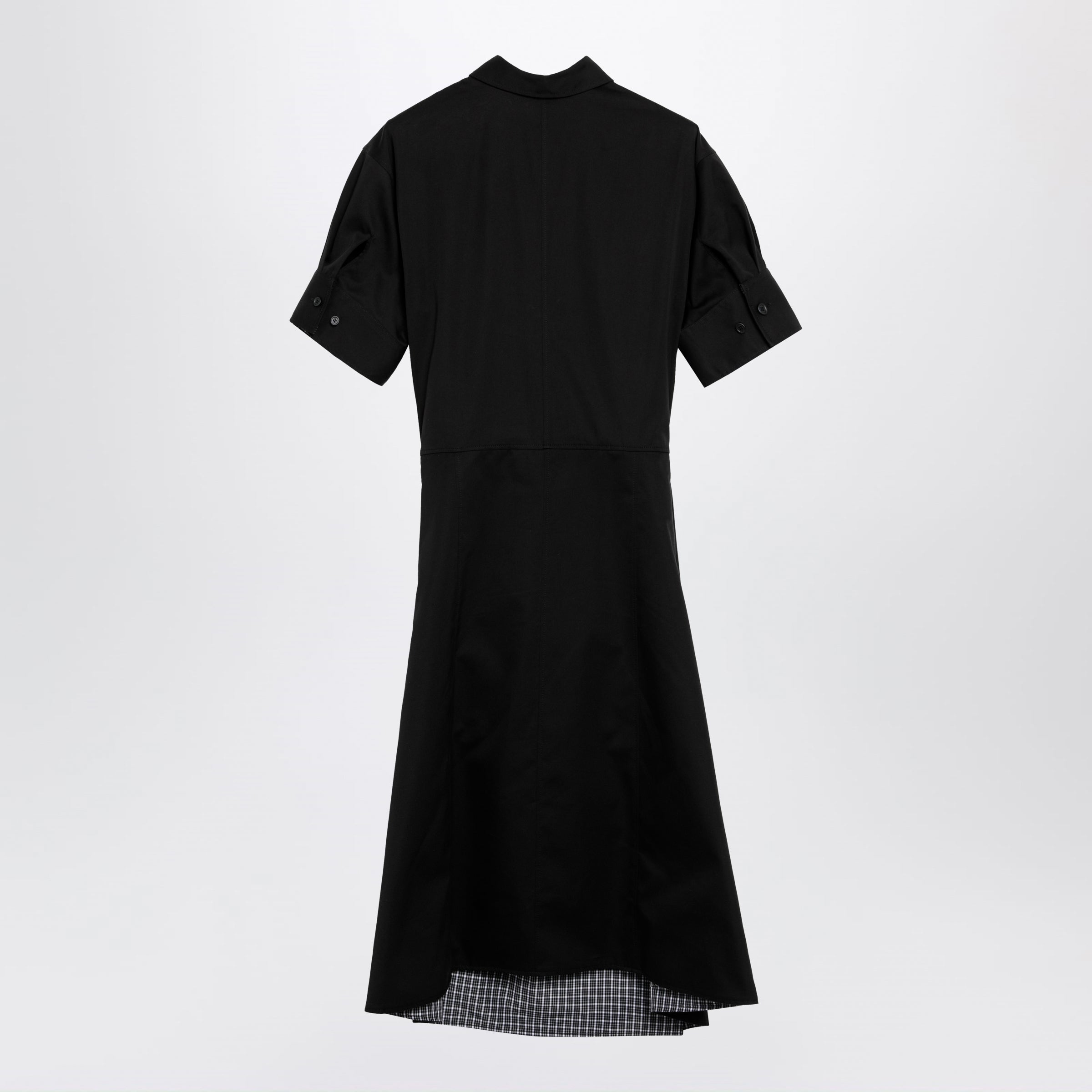 Loewe Black Cotton Shirt Dress Women