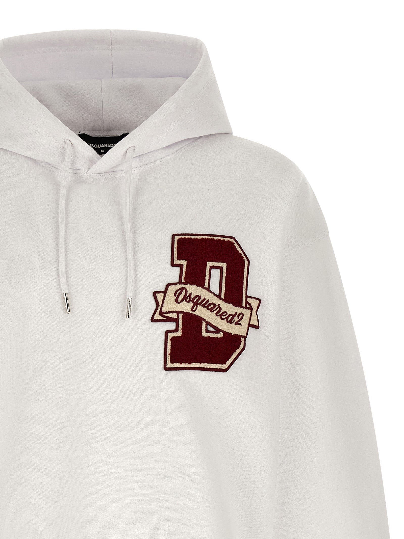 Dsquared2 Men Logo Patch Hoodie