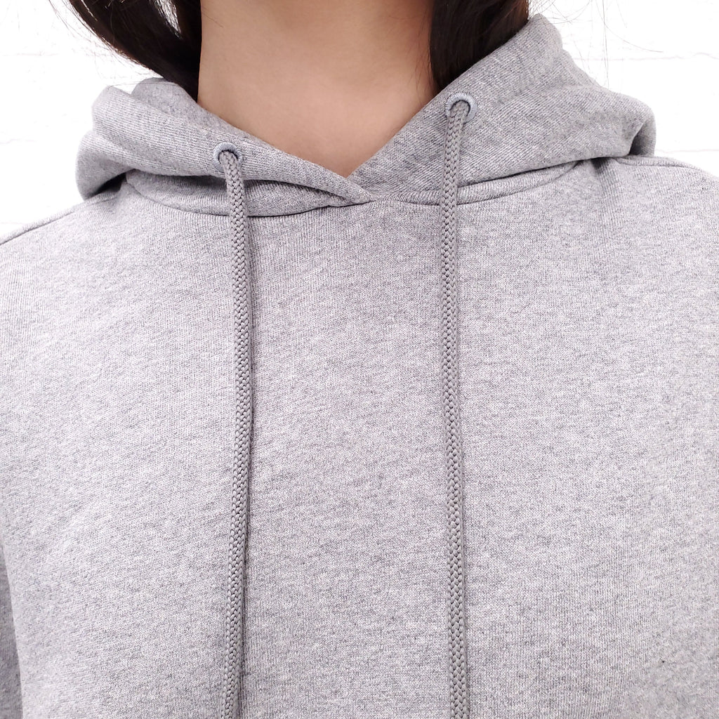 STELLA MCCARTNEY GREY LOGO HOODIE - SIZE S