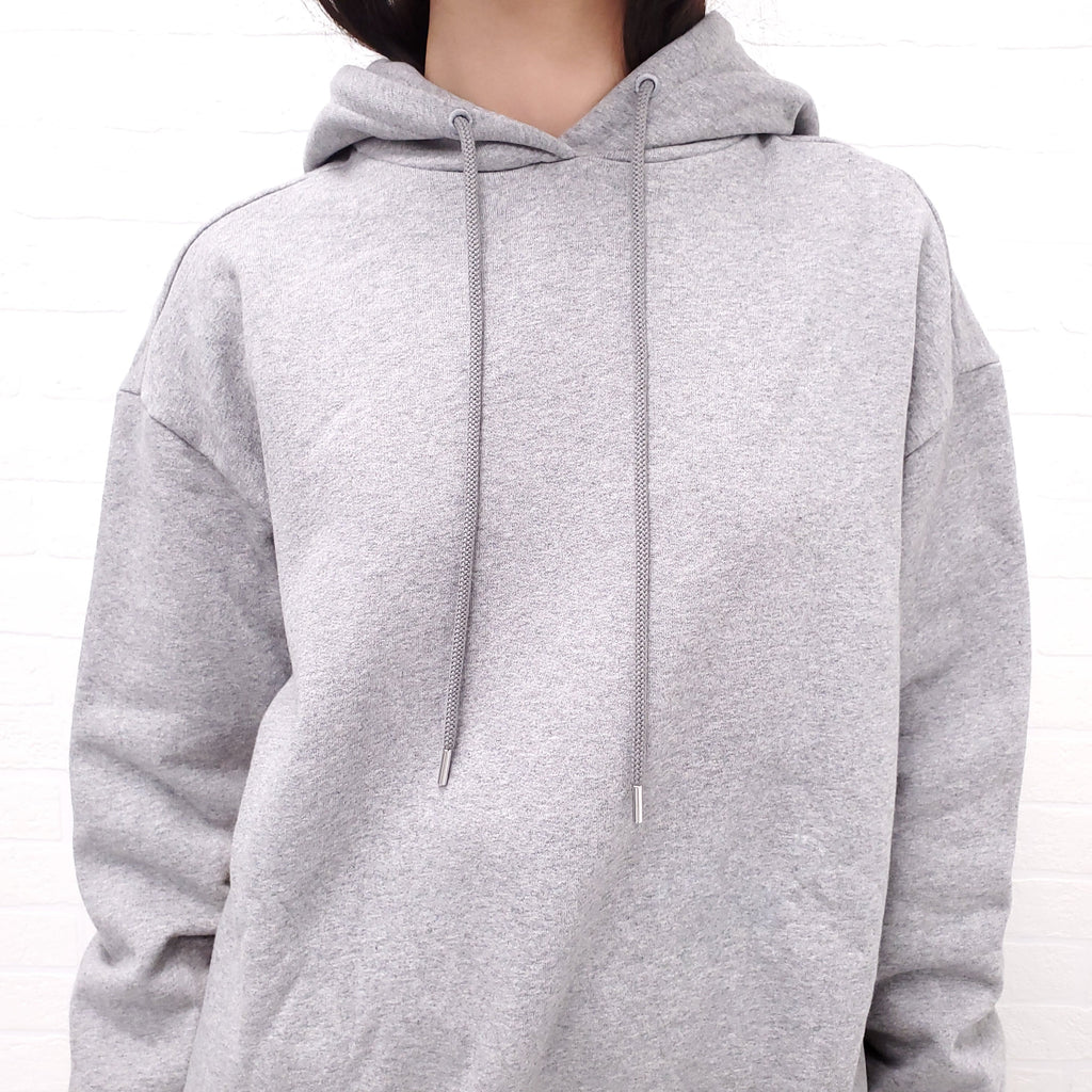 STELLA MCCARTNEY GREY LOGO HOODIE - SIZE S