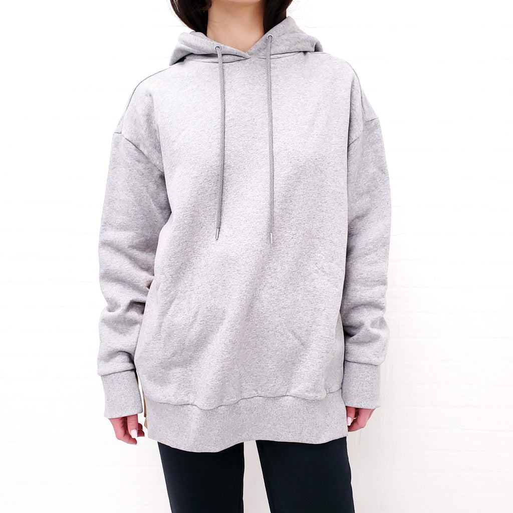 STELLA MCCARTNEY GREY LOGO HOODIE - SIZE S