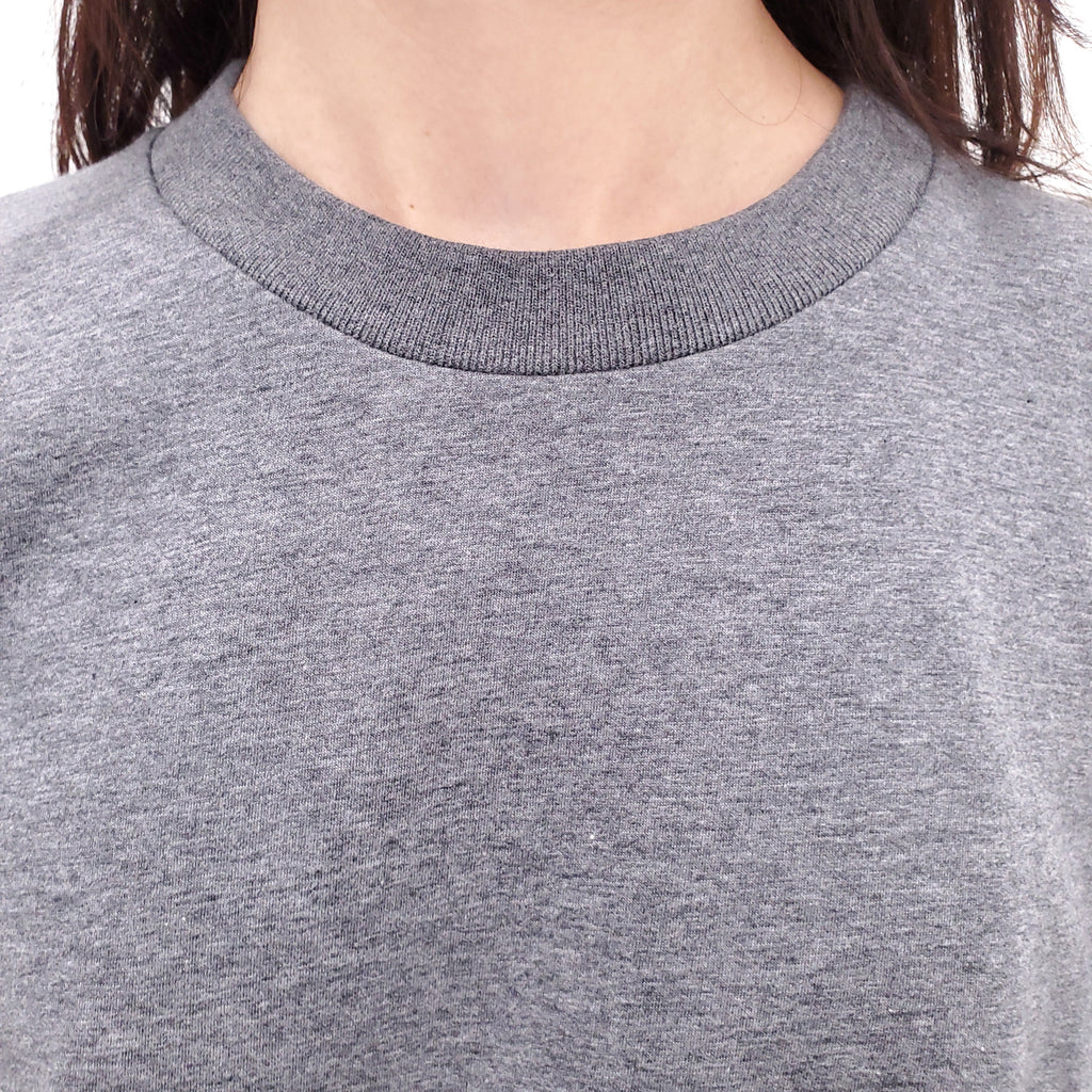 STELLA MCCARTNEY GREY LOGO SWEATSHIRT - SIZE 40