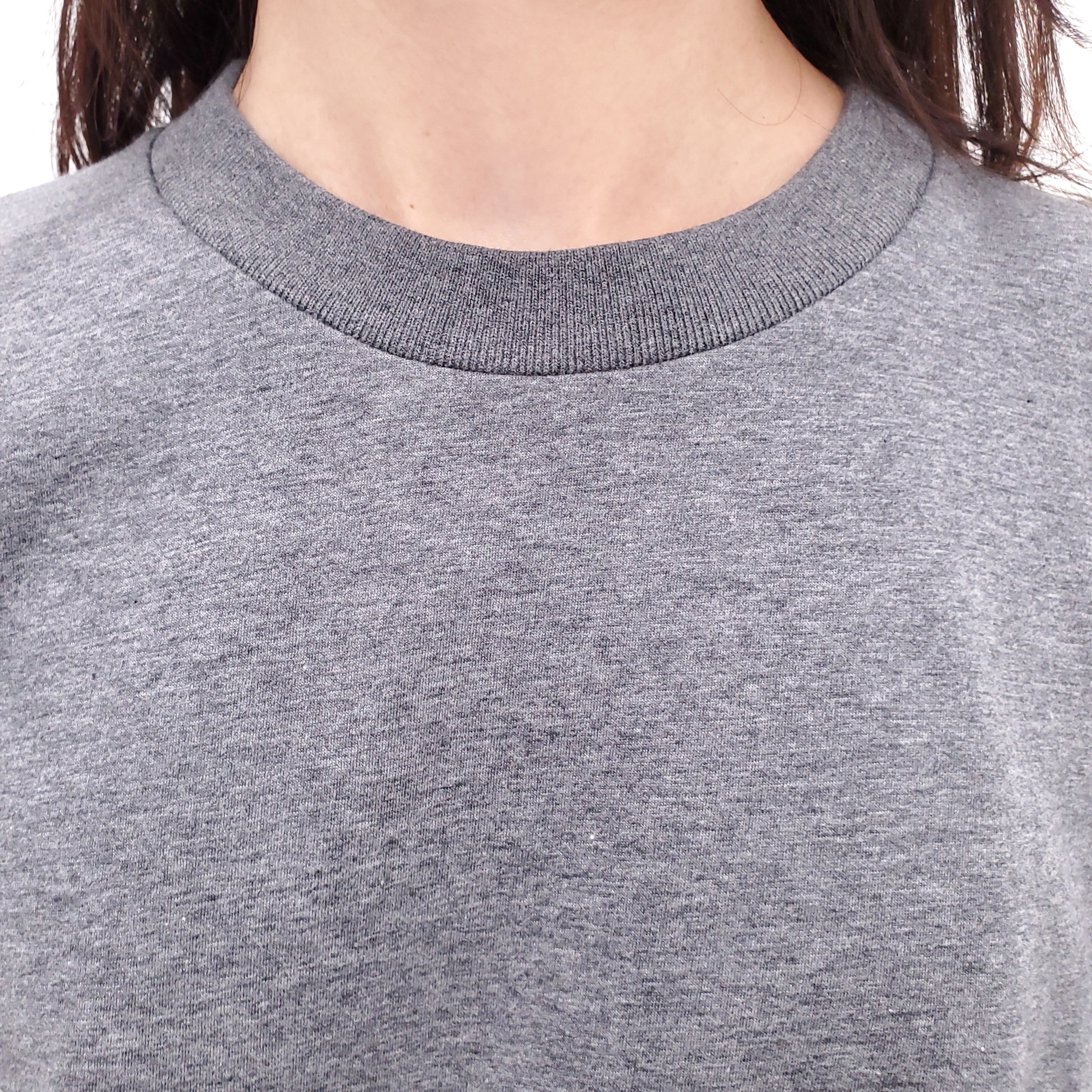 STELLA MCCARTNEY GREY LOGO SWEATSHIRT - SIZE 40