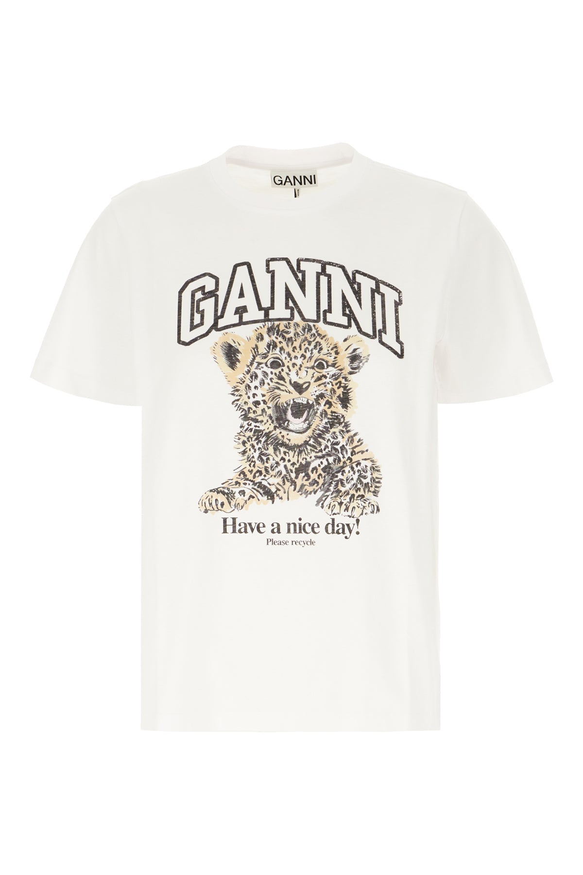 Ganni Woman Clothing T-Shirt