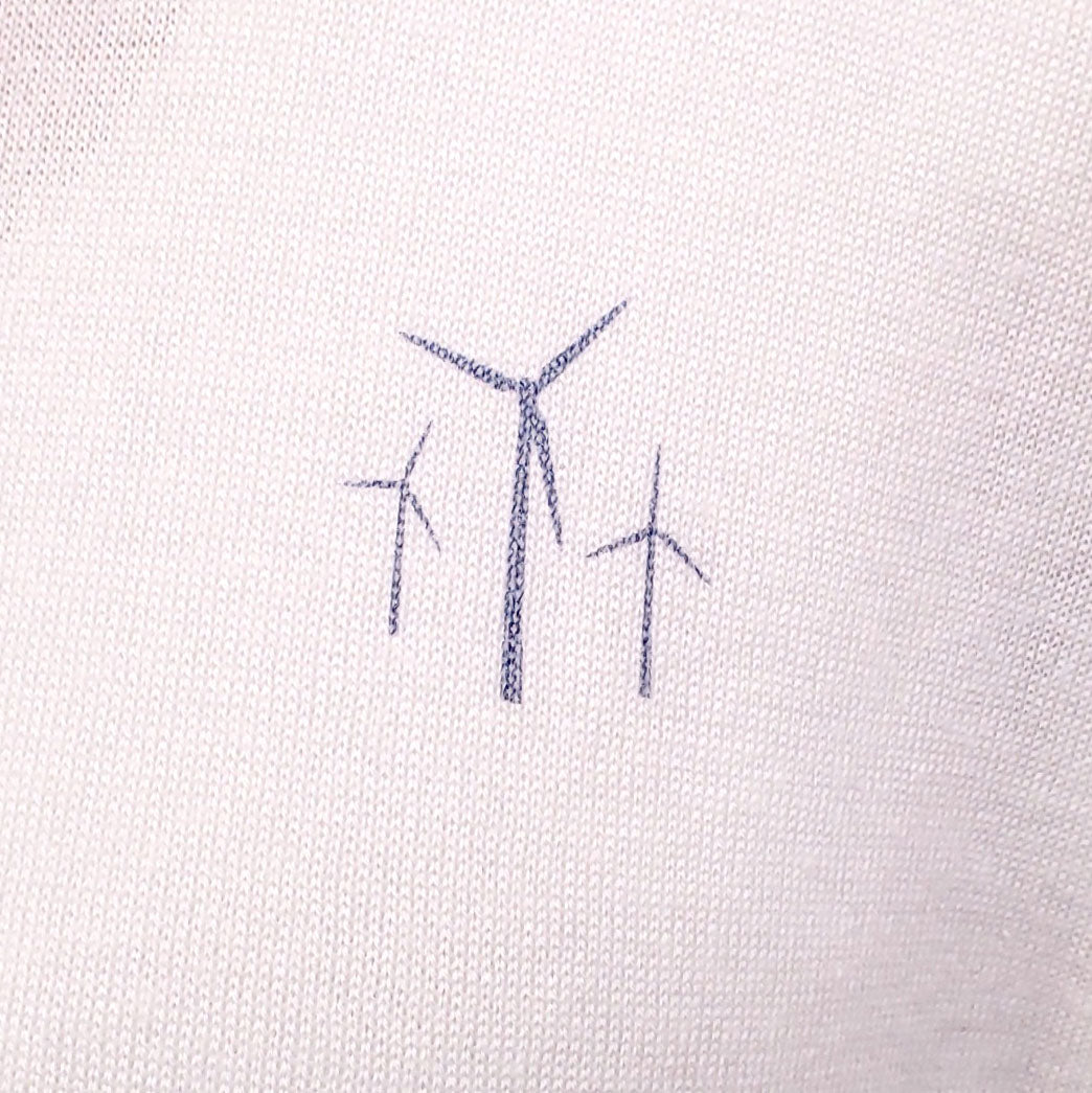 THE ELDER STATESMAN PALM SPRINGS GRAPHIC T-SHIRT - SIZE M