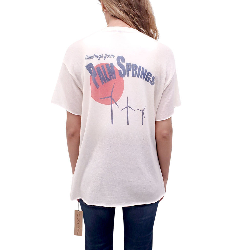 THE ELDER STATESMAN PALM SPRINGS GRAPHIC T-SHIRT - SIZE M