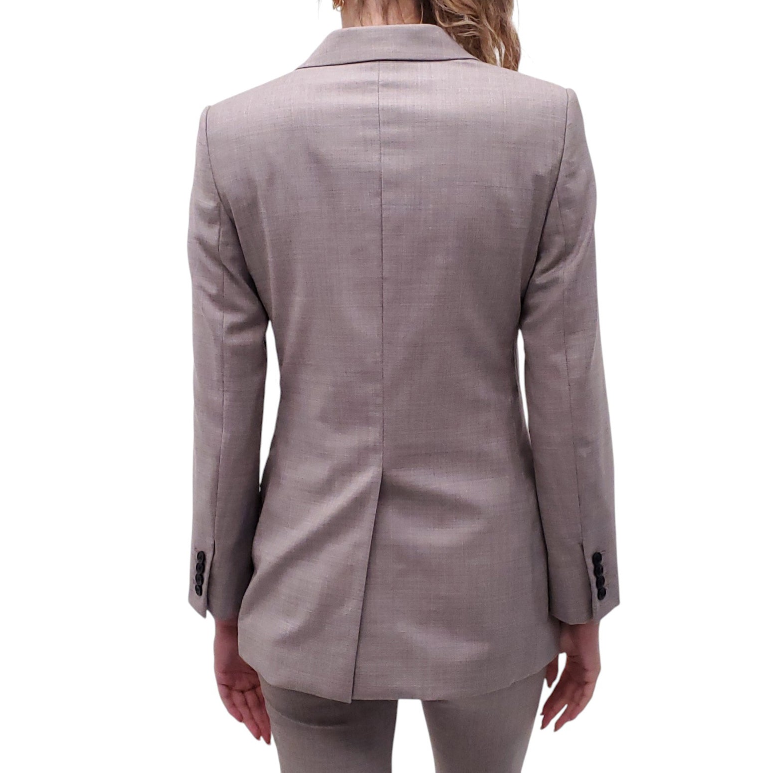 THE ROW GREY BLAZER AND PANT SUIT - SIZE 2