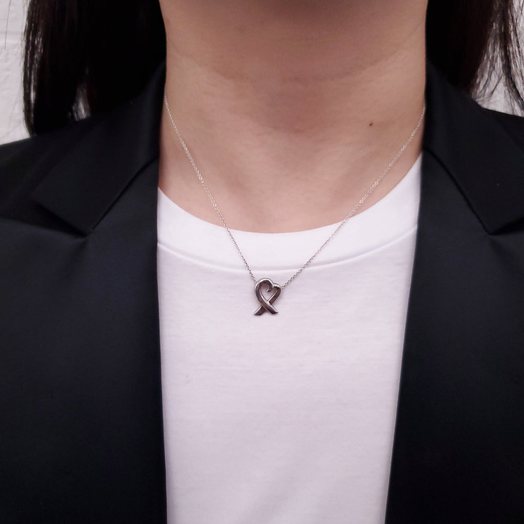 TIFFANY & CO. OPEN HEART NECKLACE