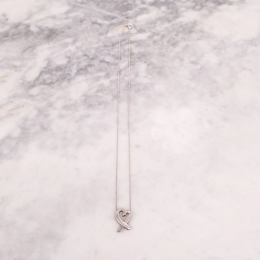 TIFFANY & CO. OPEN HEART NECKLACE
