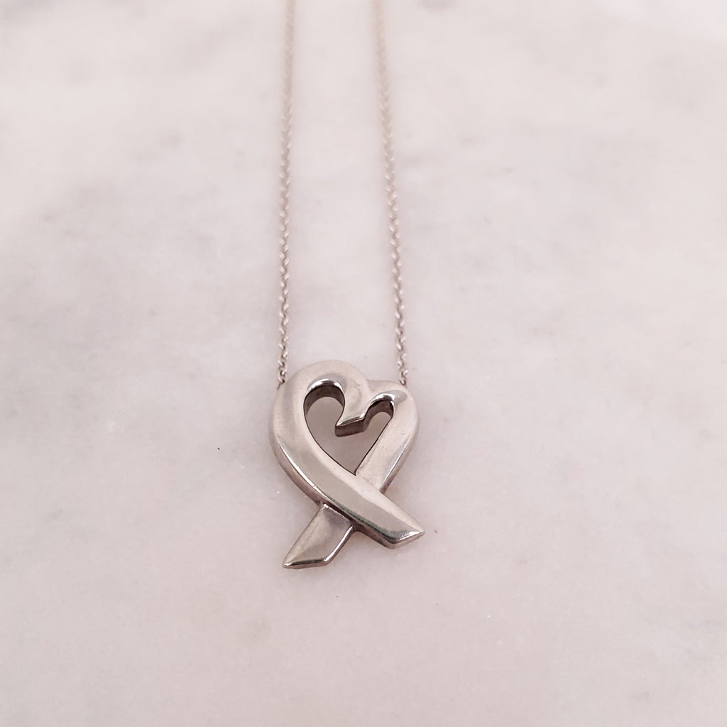 TIFFANY & CO. OPEN HEART NECKLACE