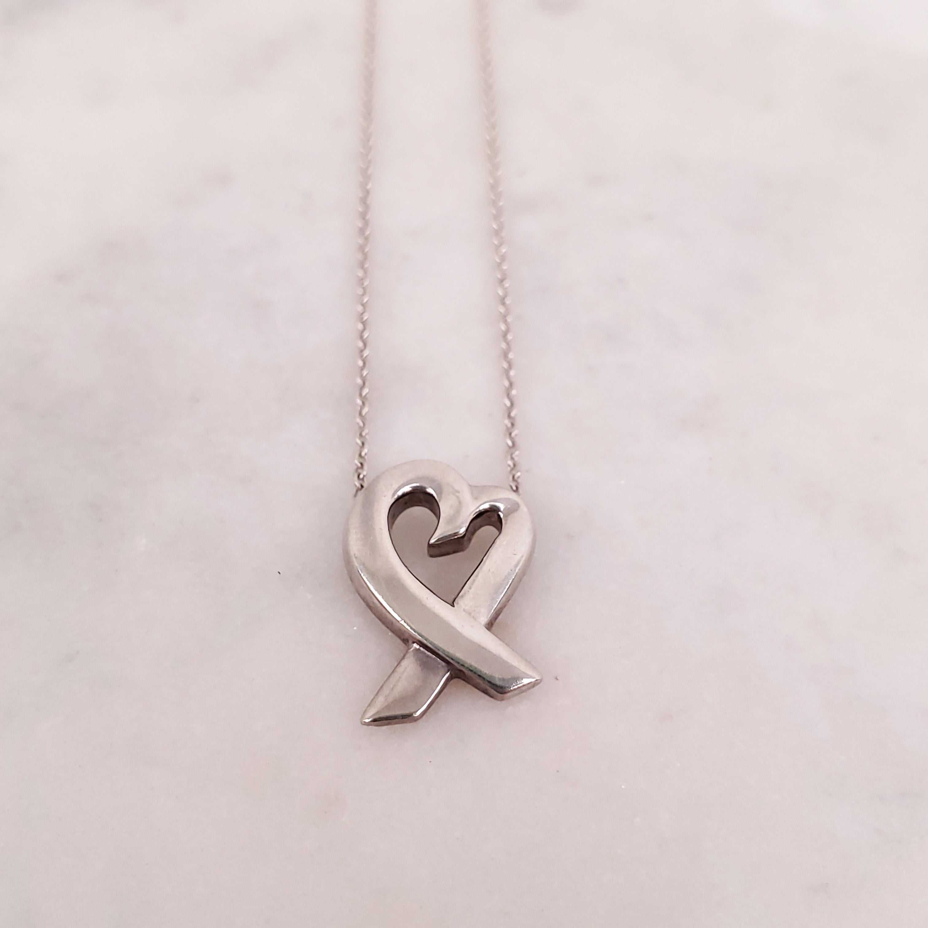 TIFFANY & CO. OPEN HEART NECKLACE