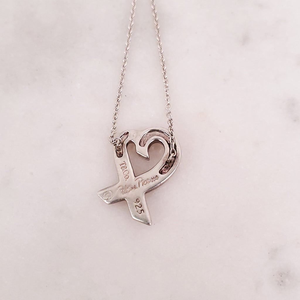 TIFFANY & CO. OPEN HEART NECKLACE