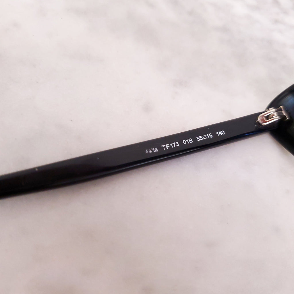 TOM FORD BLACK CAT EYE SUNGLASSES
